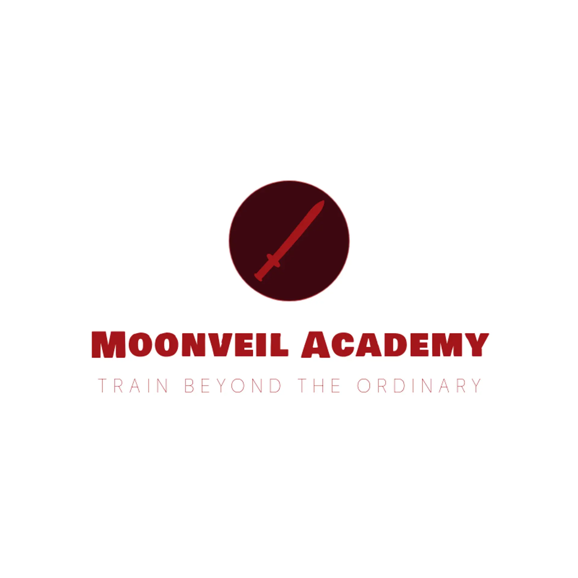 Moonveil Academy logo for ninja