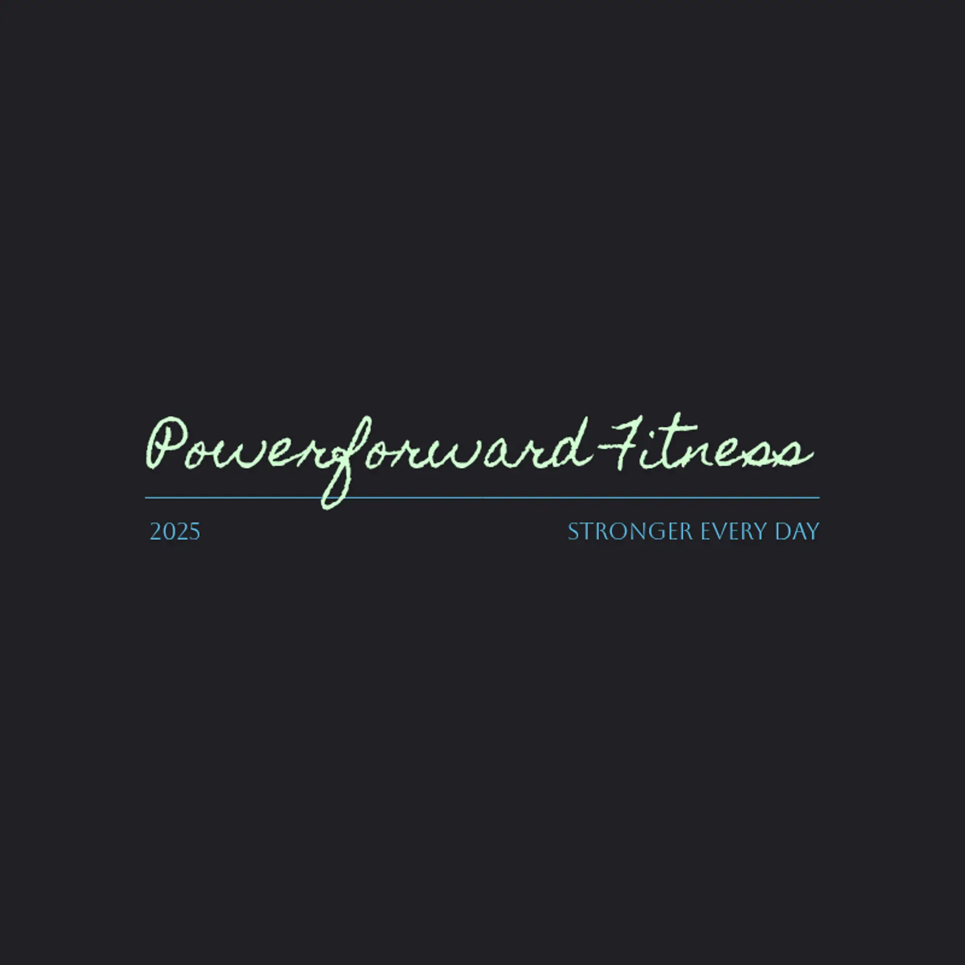 PowerForward Fitness logo for personal training fitness