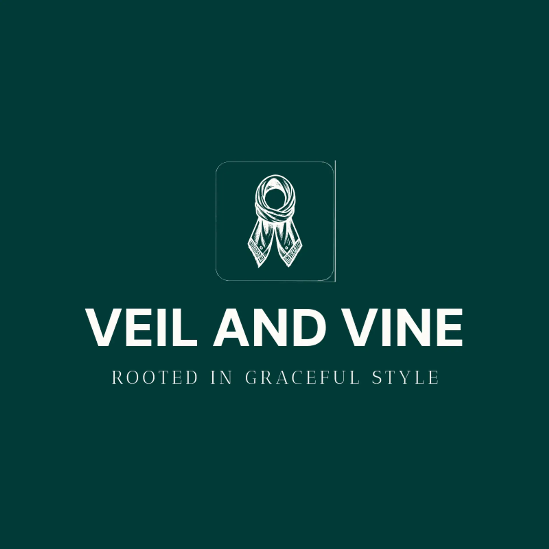 Veil And Vine logo for hijab