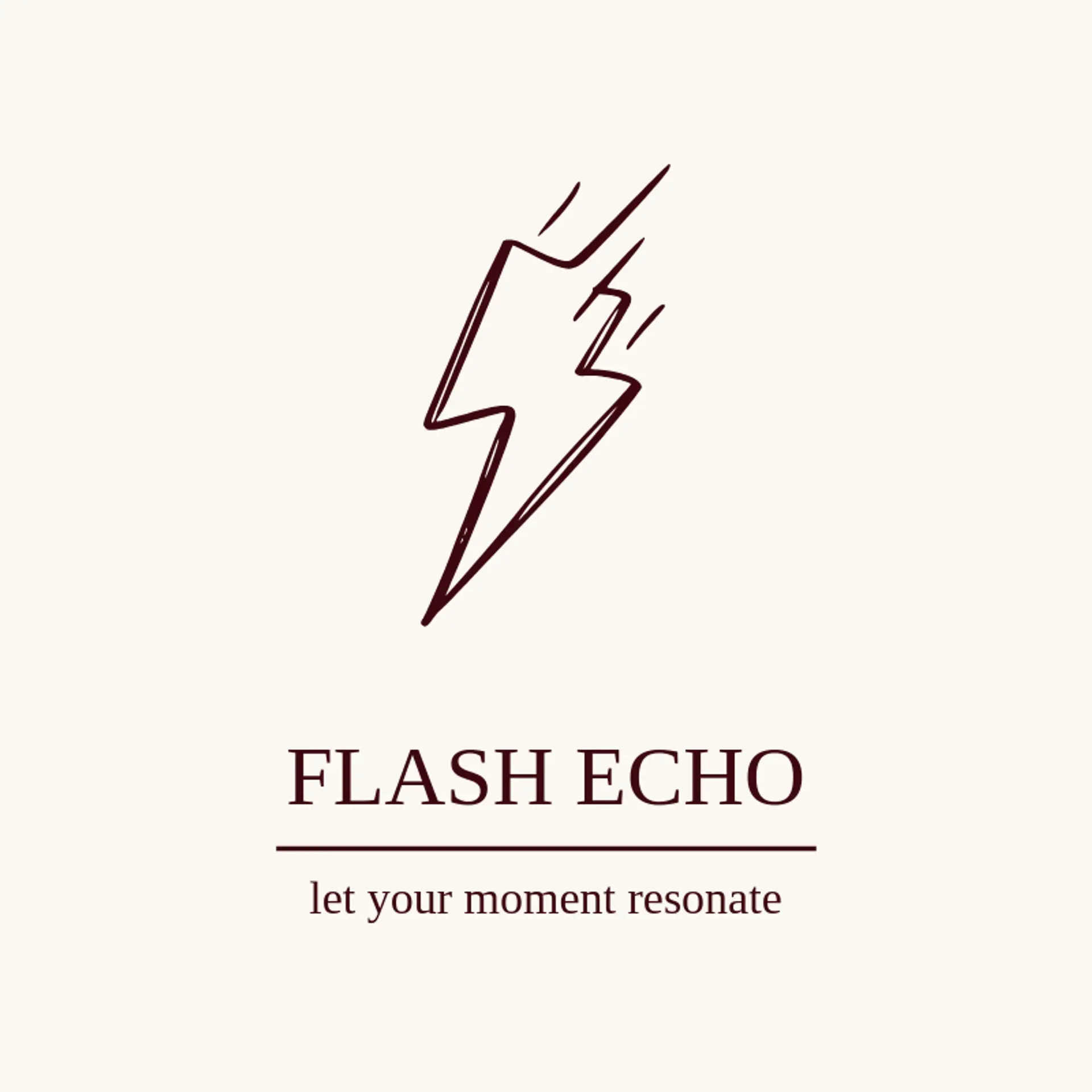 Flash Echo logo for flash