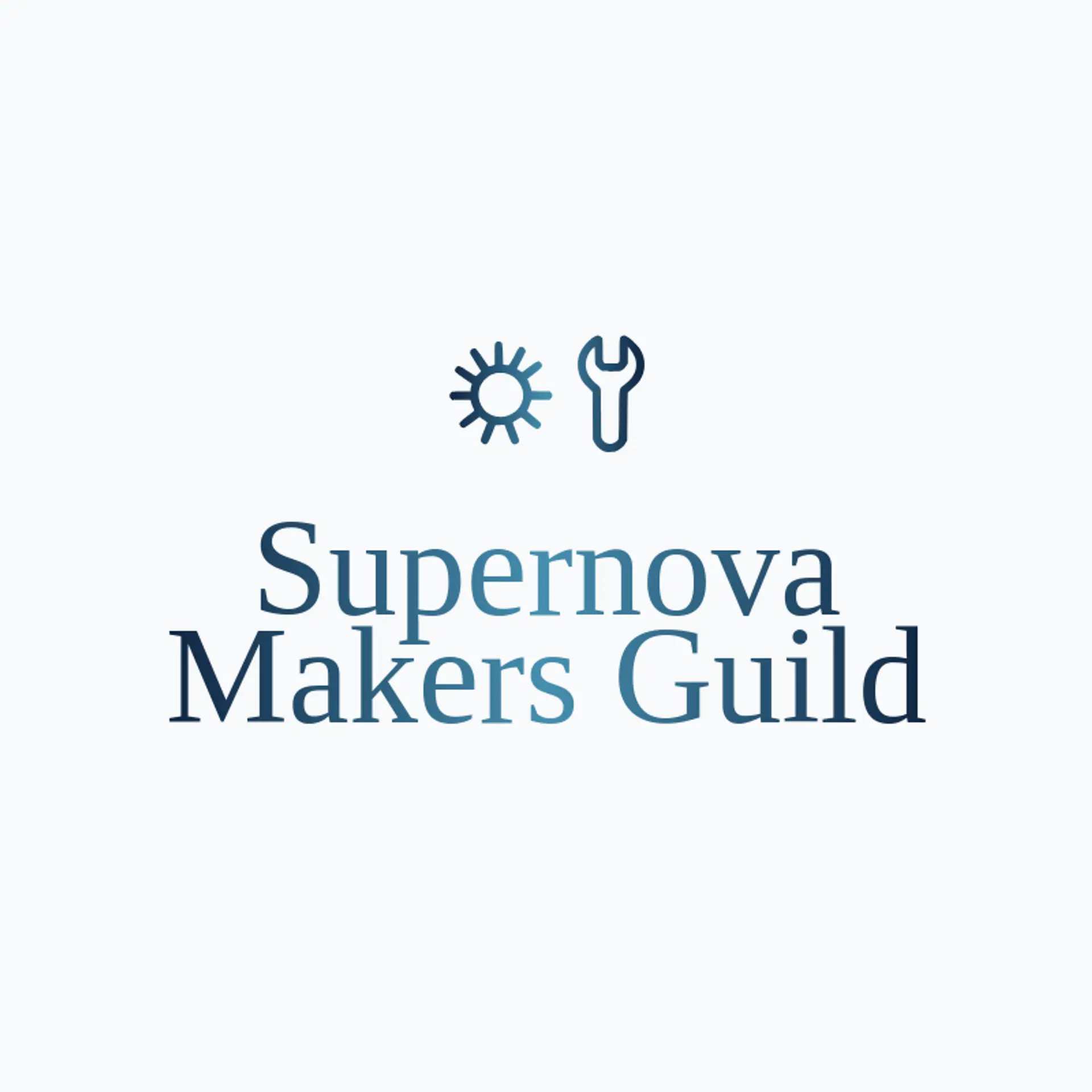 Supernova Makers Guild logo for universe