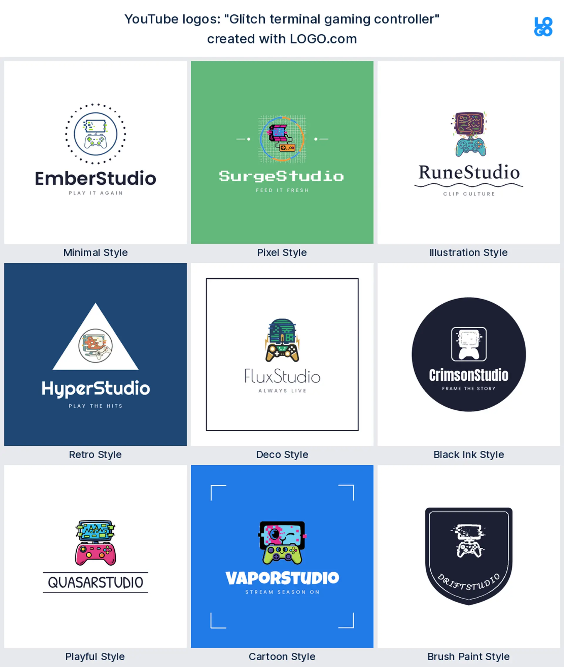 YouTube Logo Maker | Free Gaming & Channel Logos | LOGO.com
