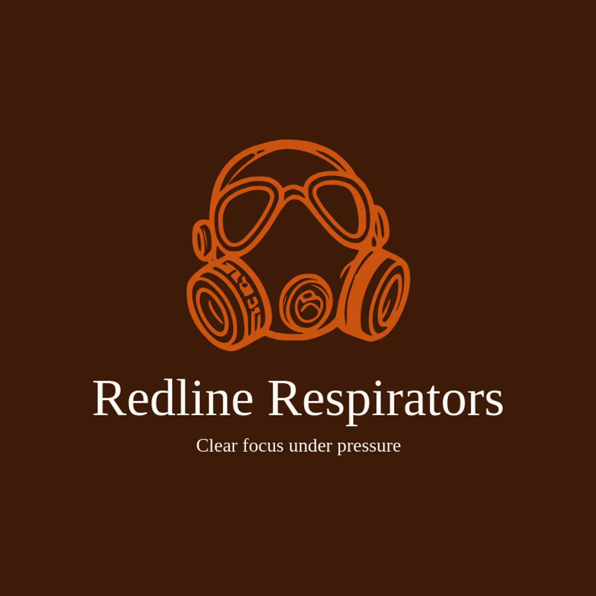 Redline Respirators logo for gas mask
