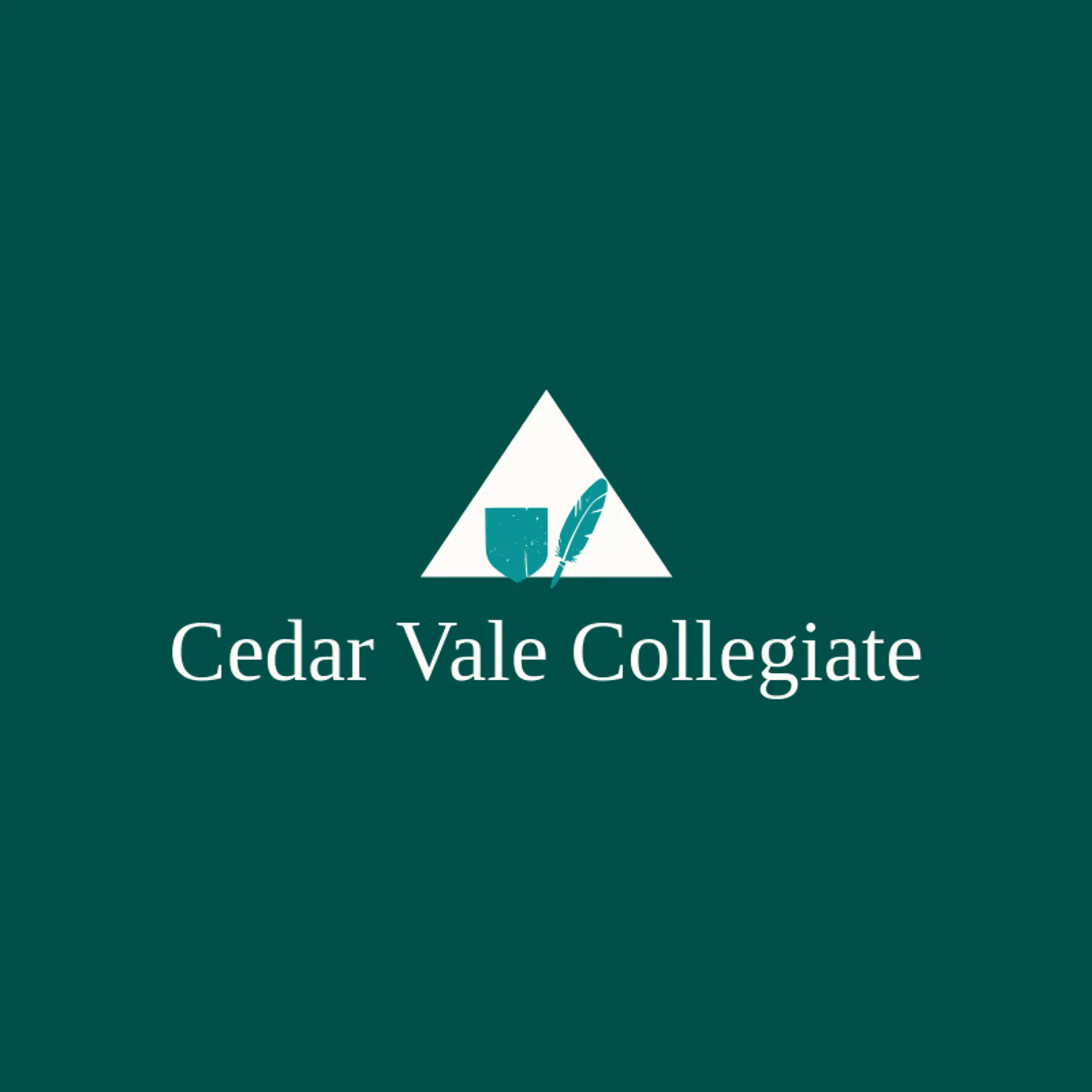 Cedar Vale Collegiate logo for coat of arms
