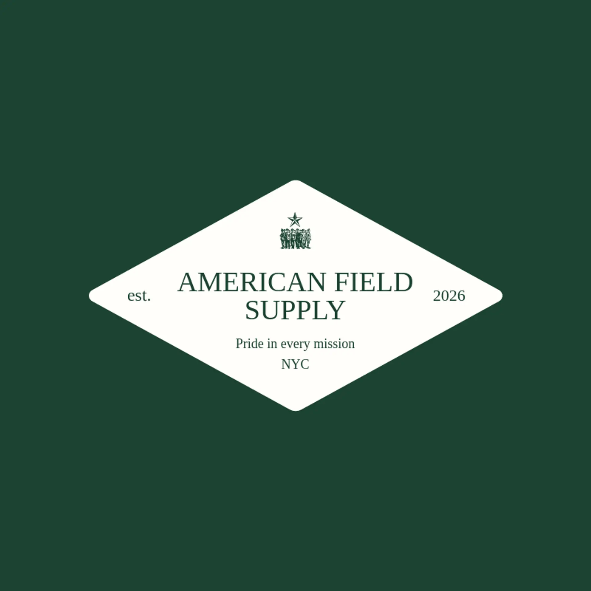 American Field Supply logo for army