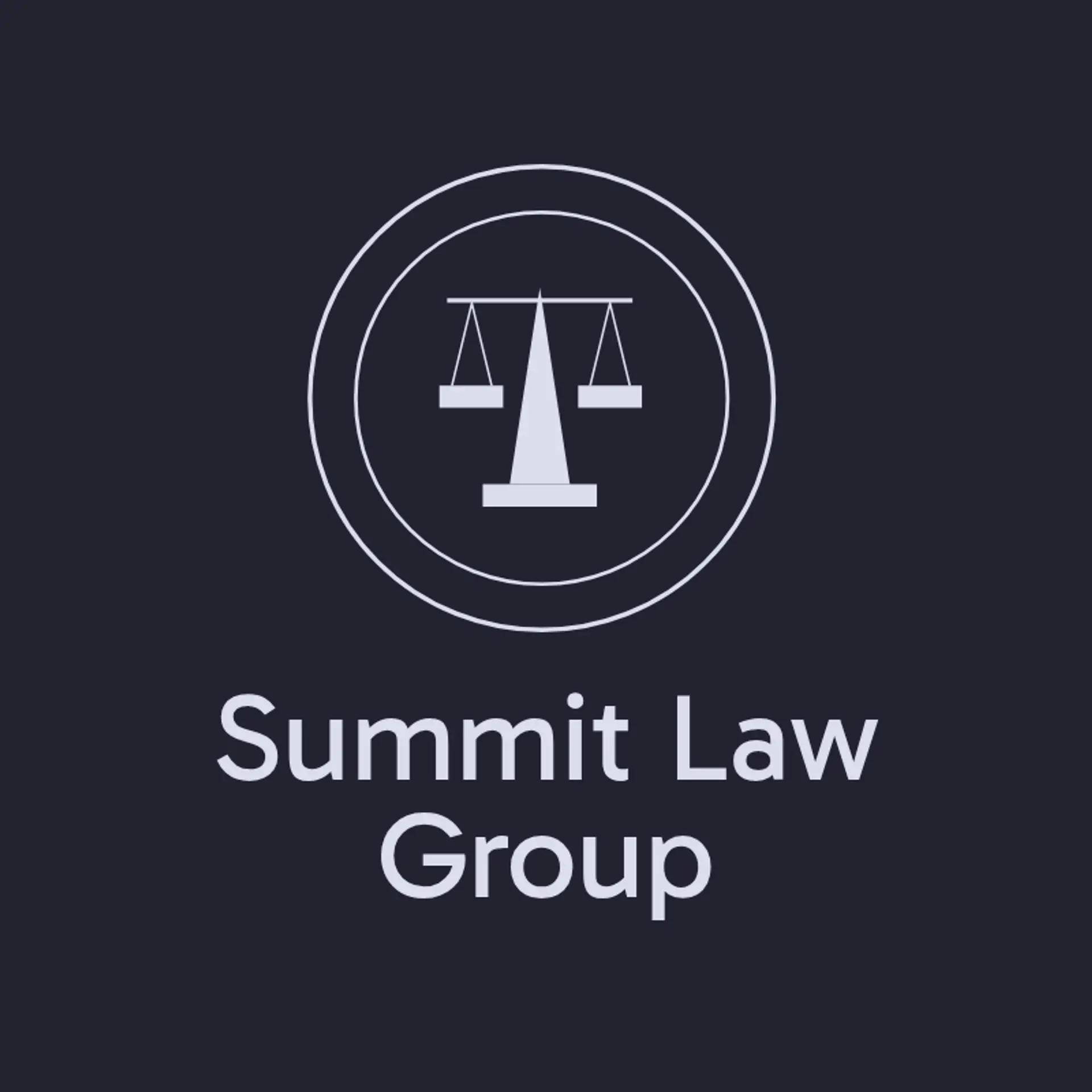 Summit Law Group logo for law office