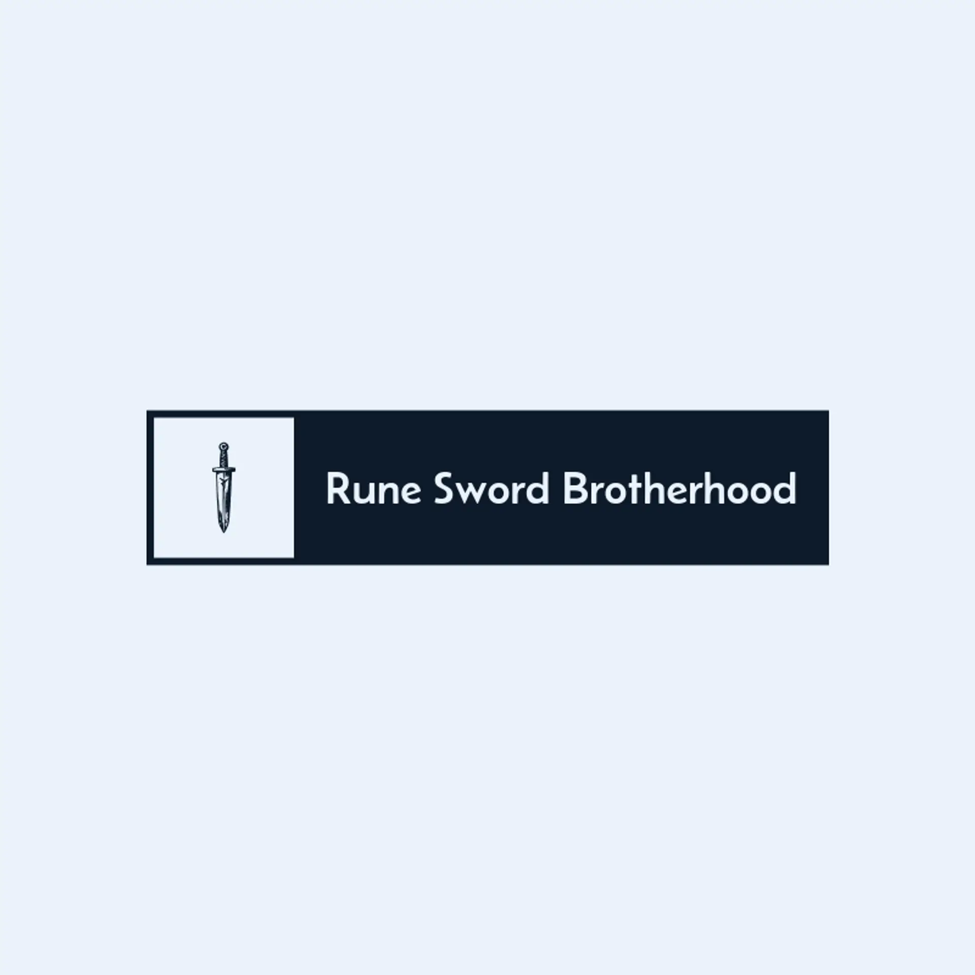 Rune Sword Brotherhood logo for warrior