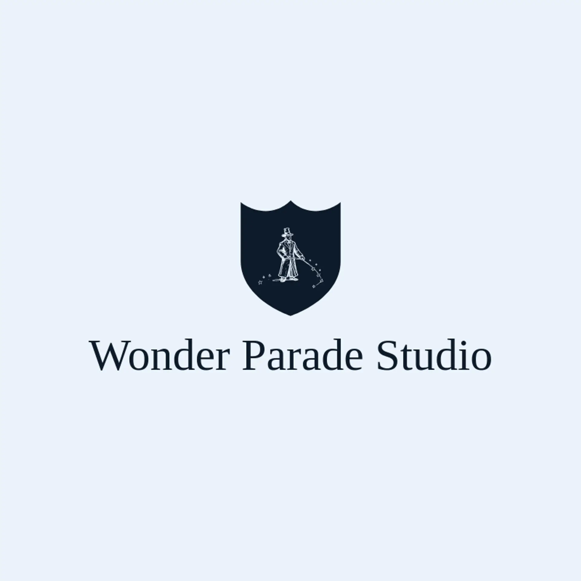 Wonder Parade Studio logo for magician