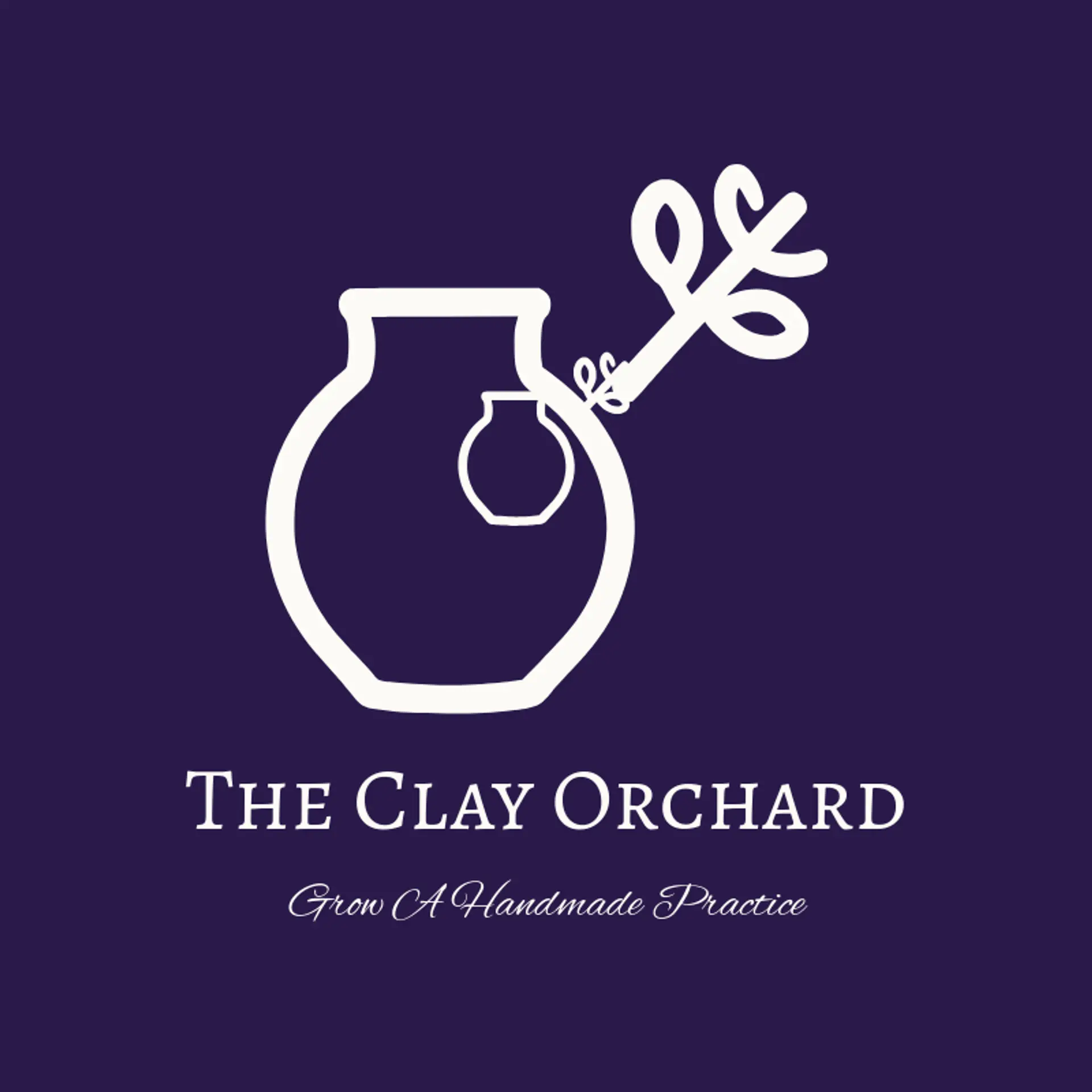 The Clay Orchard logo for clay