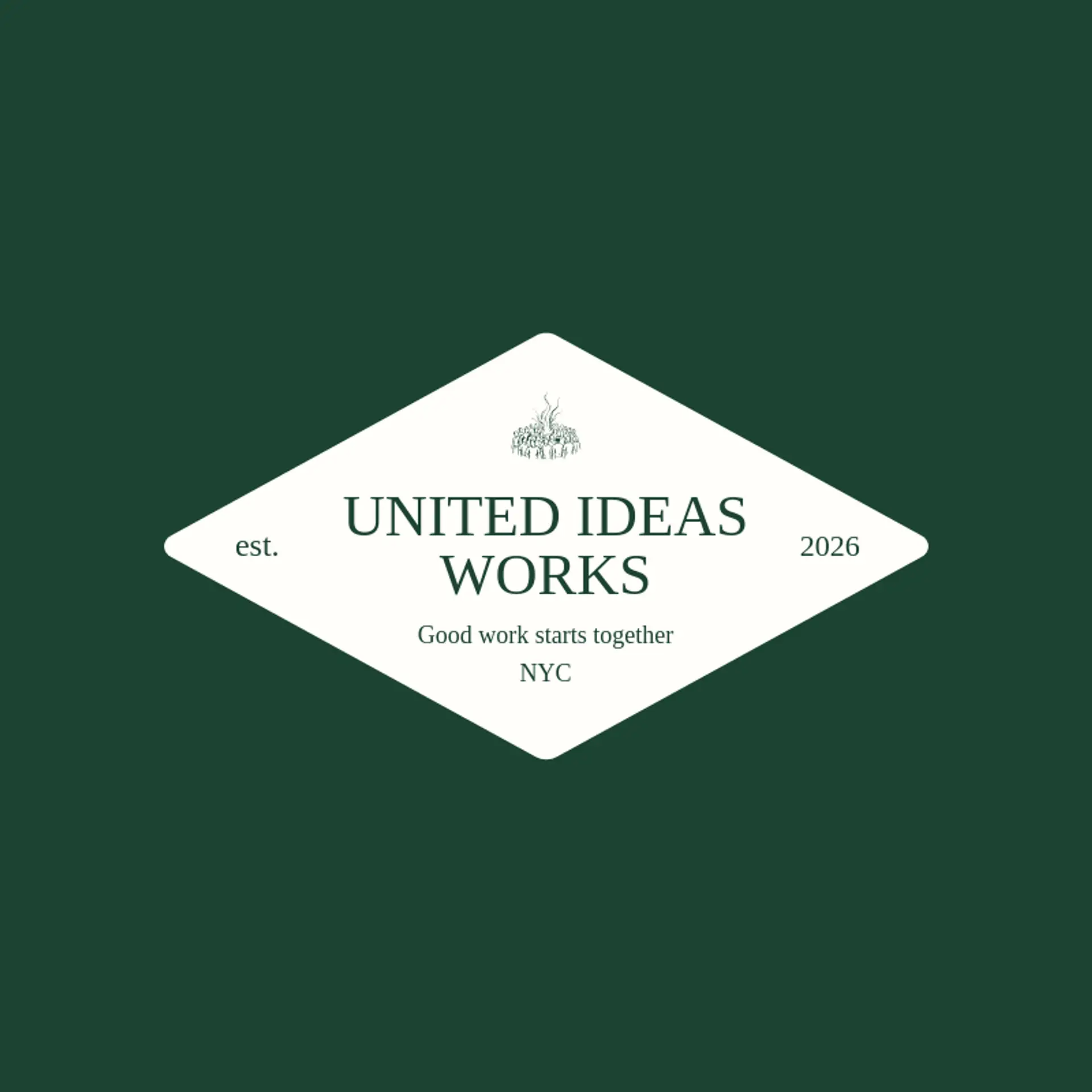 United Ideas Works logo for crowdsourcing