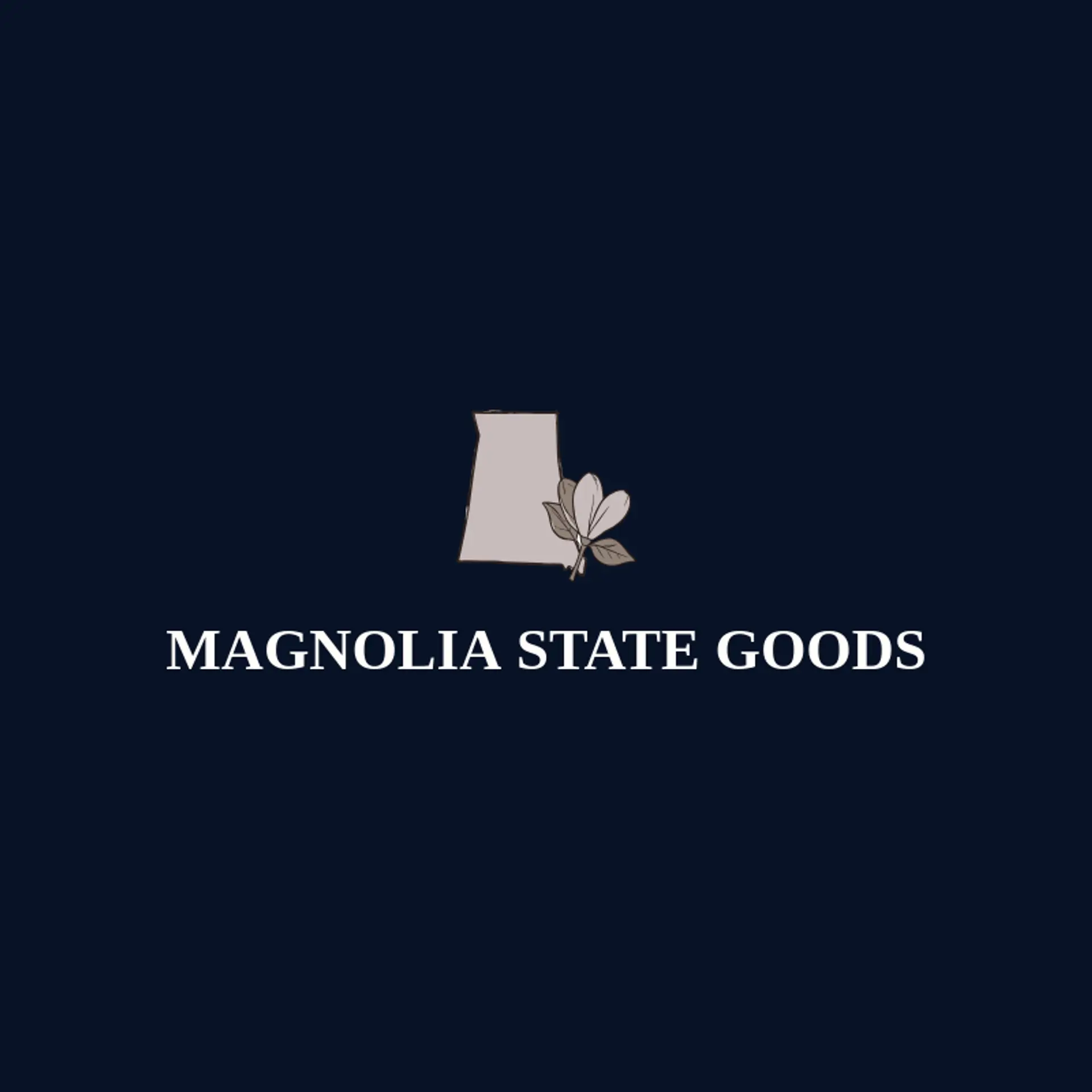Magnolia State Goods logo for alabama