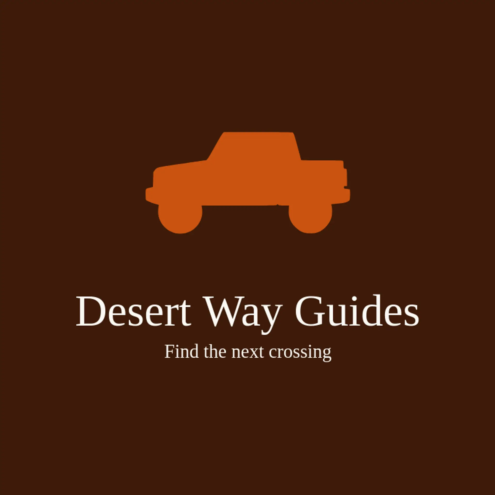 Desert Way Guides logo for jeep