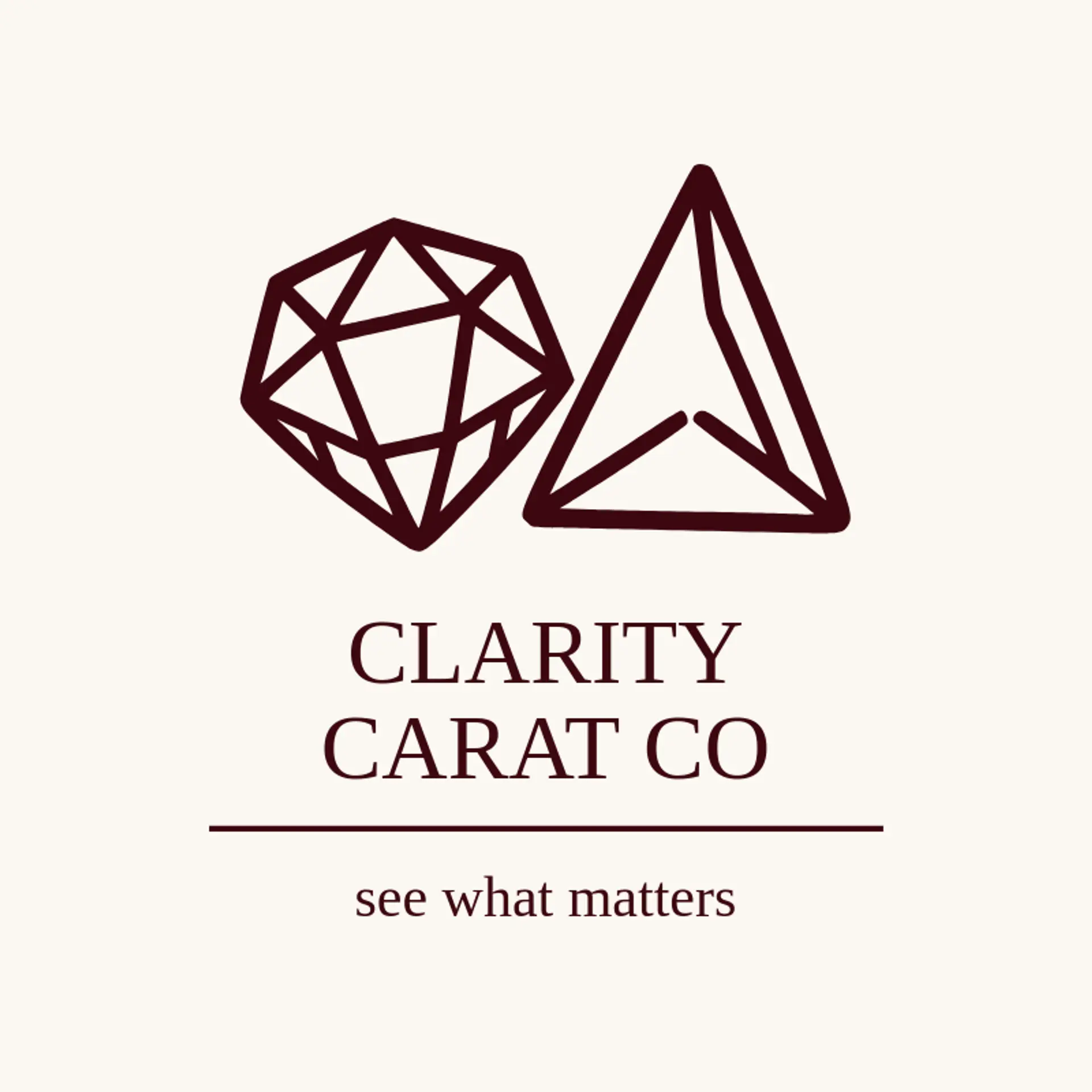 Clarity Carat Co logo for jewel