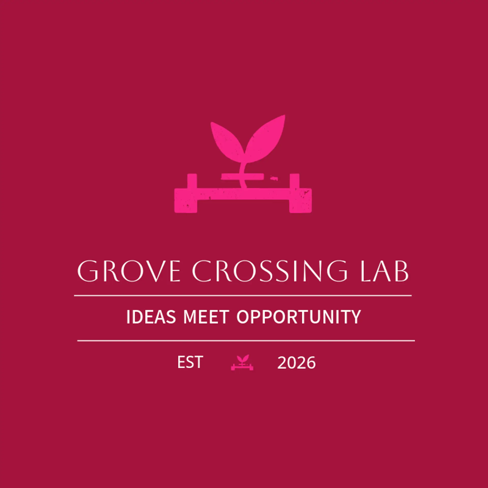 Grove Crossing Lab logo for stem