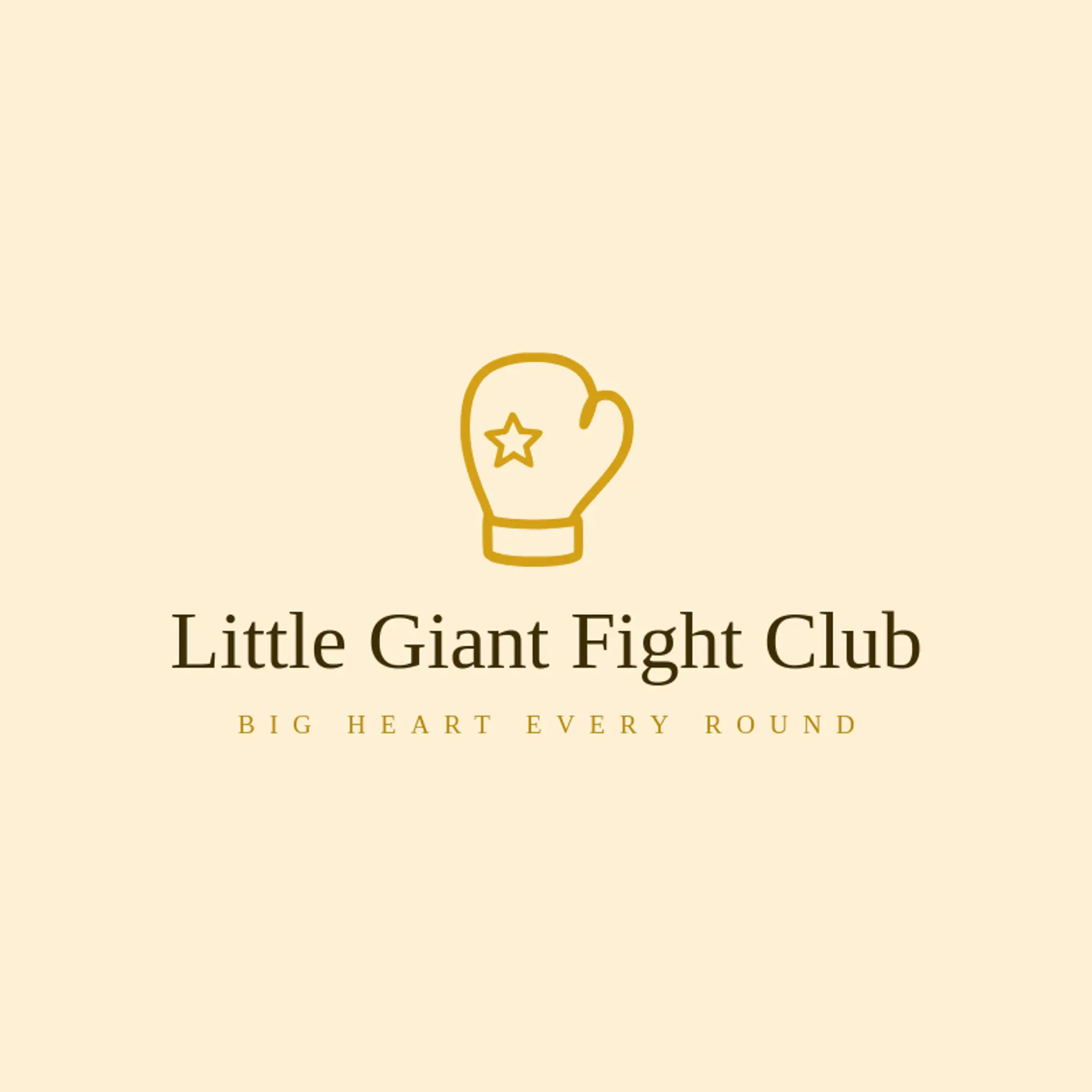 Little Giant Fight Club logo for fight