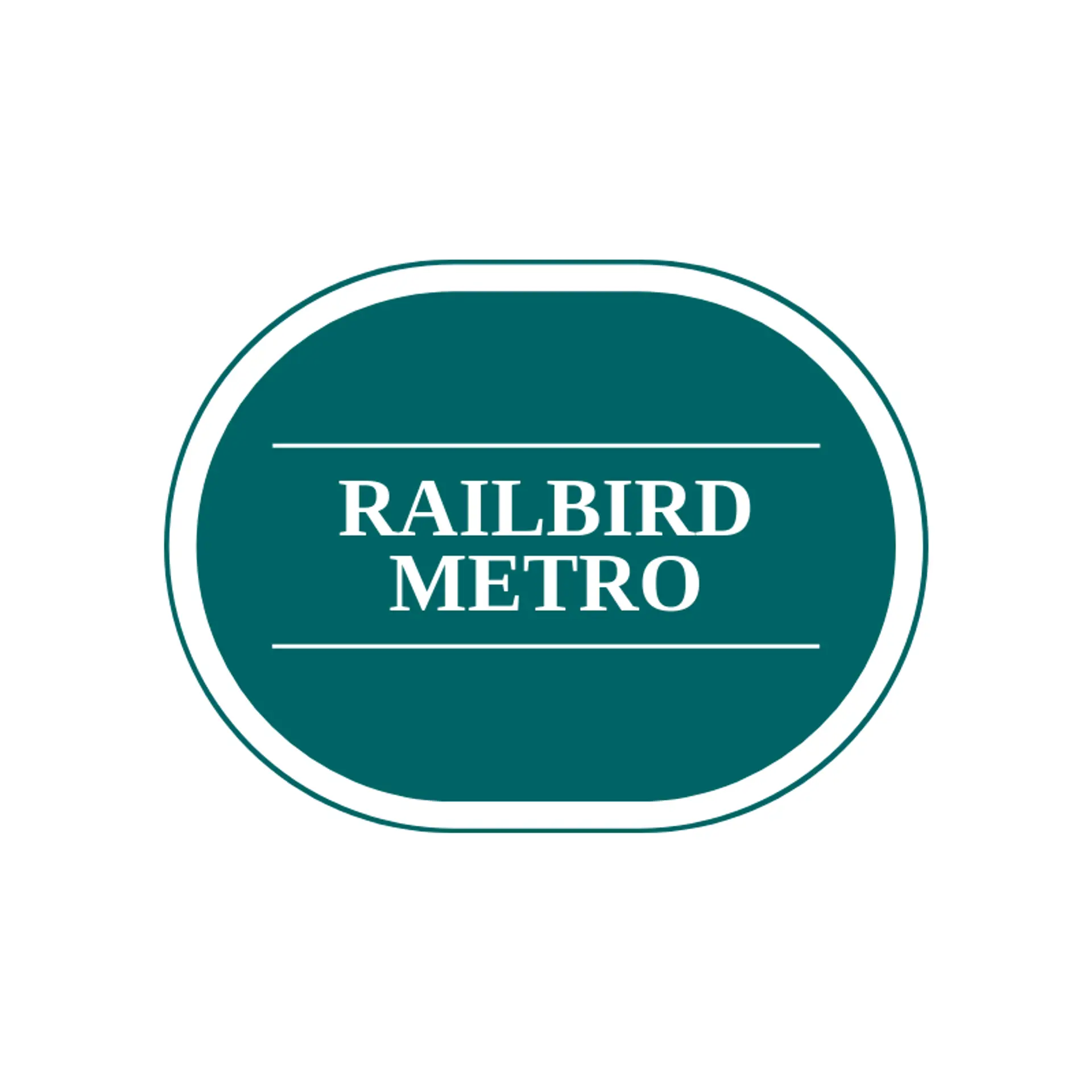 Railbird Metro logo for subway