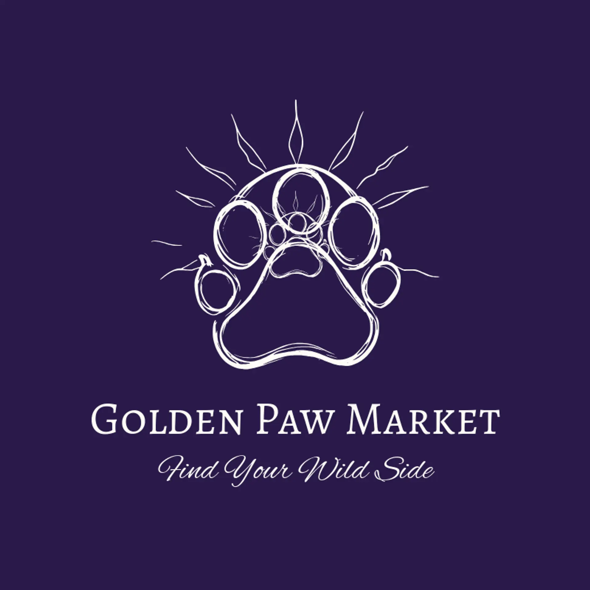 Golden Paw Market logo for wildcat
