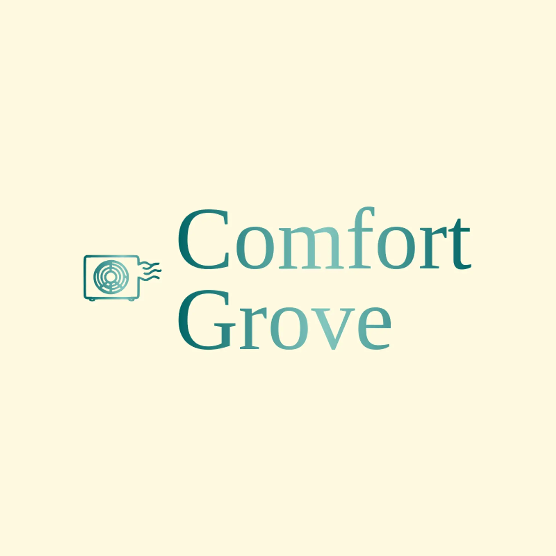 Comfort Grove logo for air conditioning