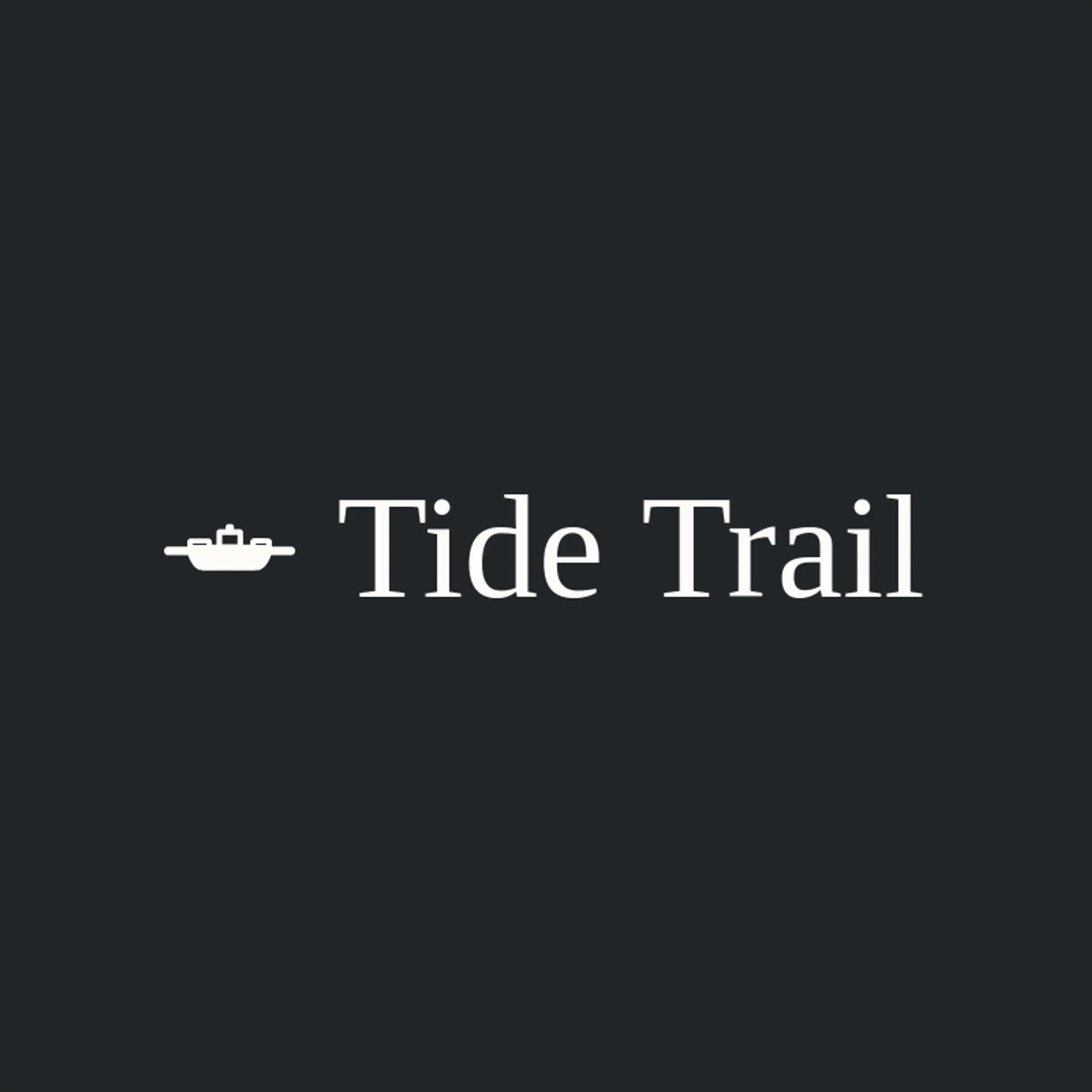 Tide Trail logo for shipping