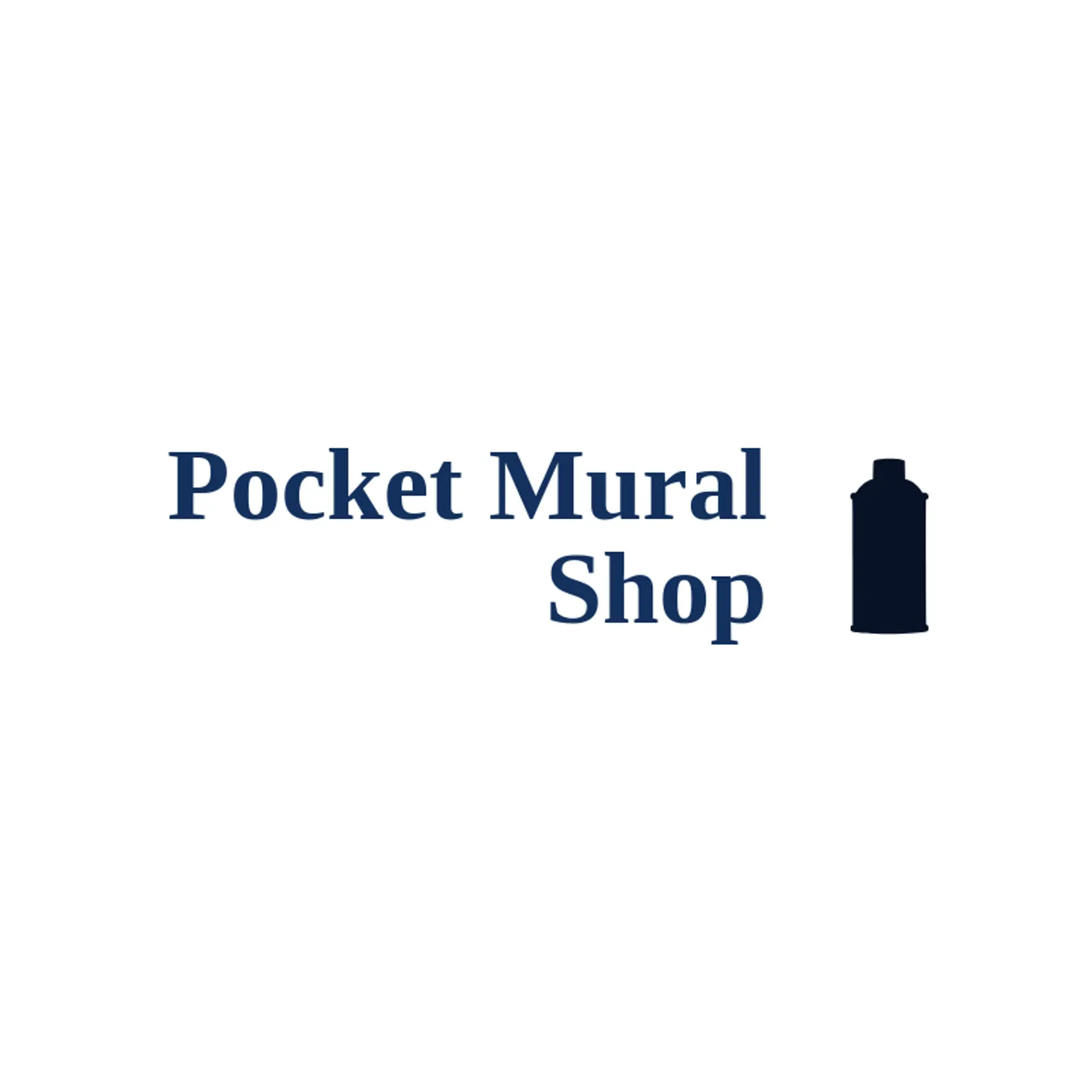 Pocket Mural Shop logo for spray paint