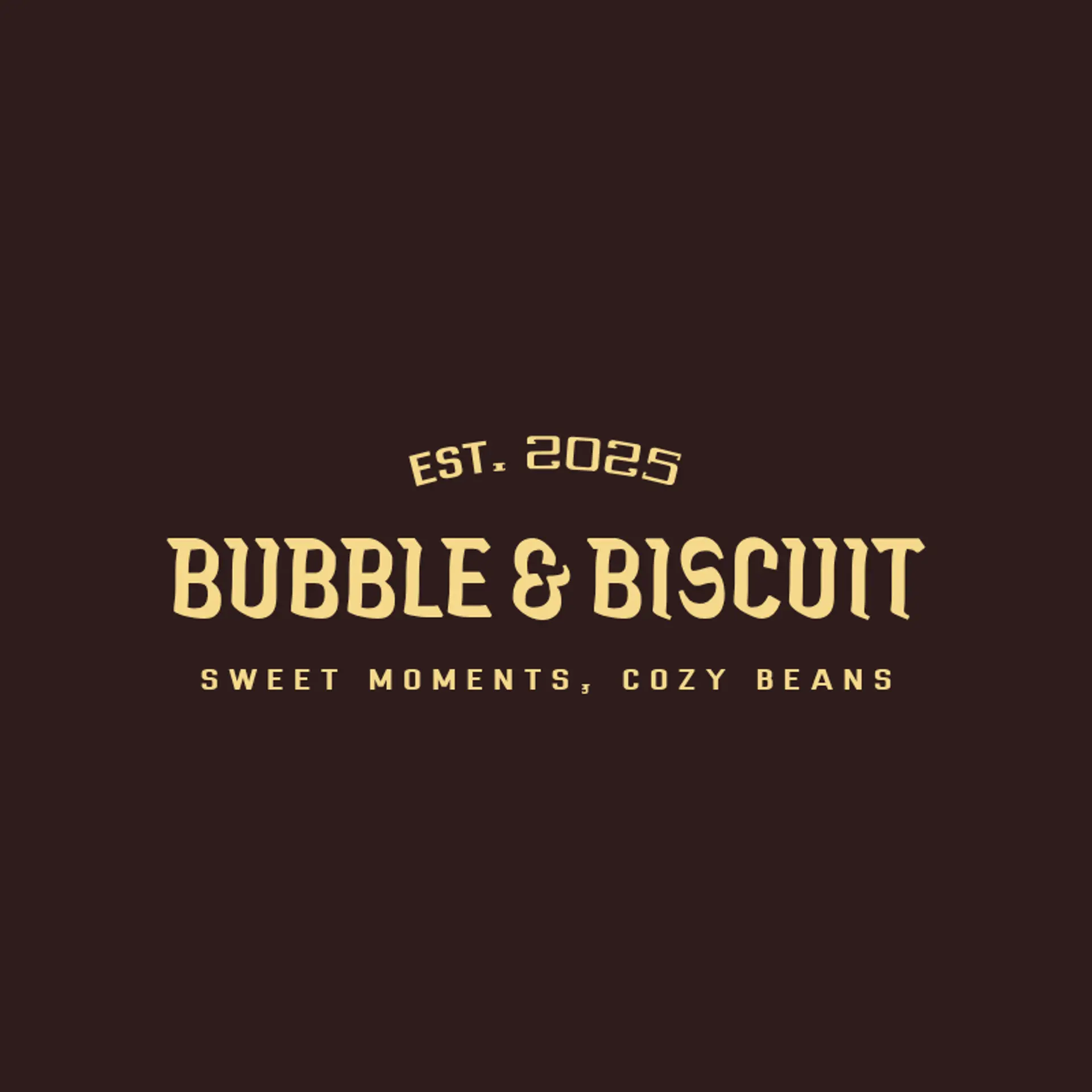 Cute & Cozy logo for cute cafe