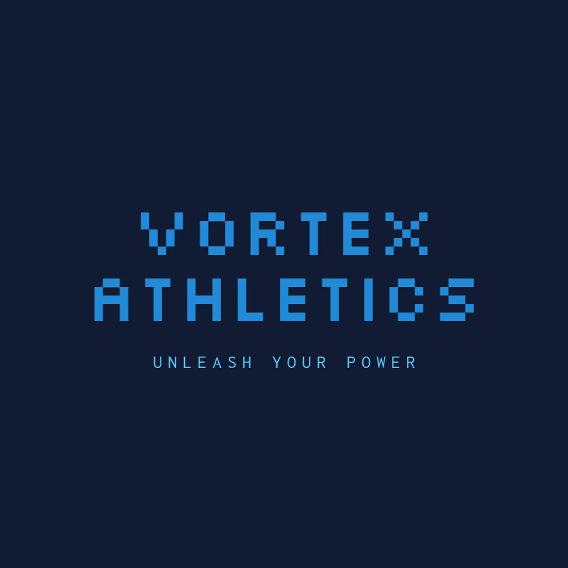 Vortex Athletics logo for sports brand