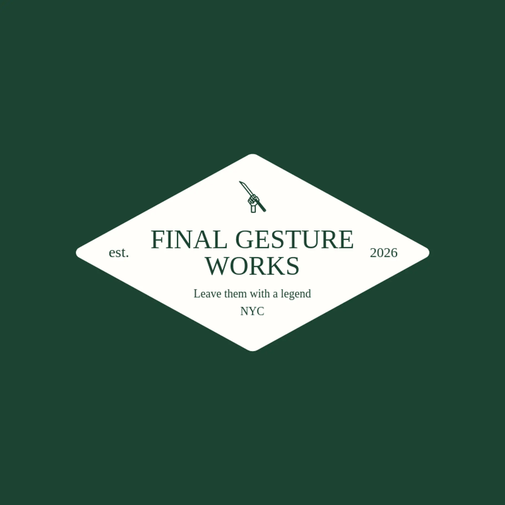 Final Gesture Works logo for grim reaper