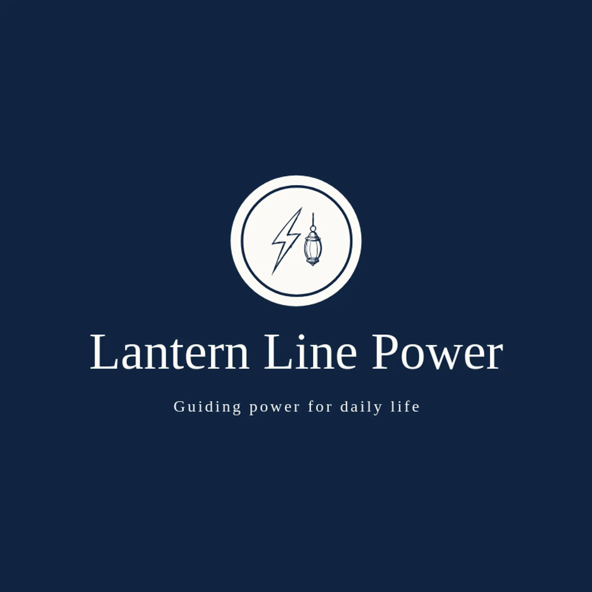Lantern Line Power logo for electricity