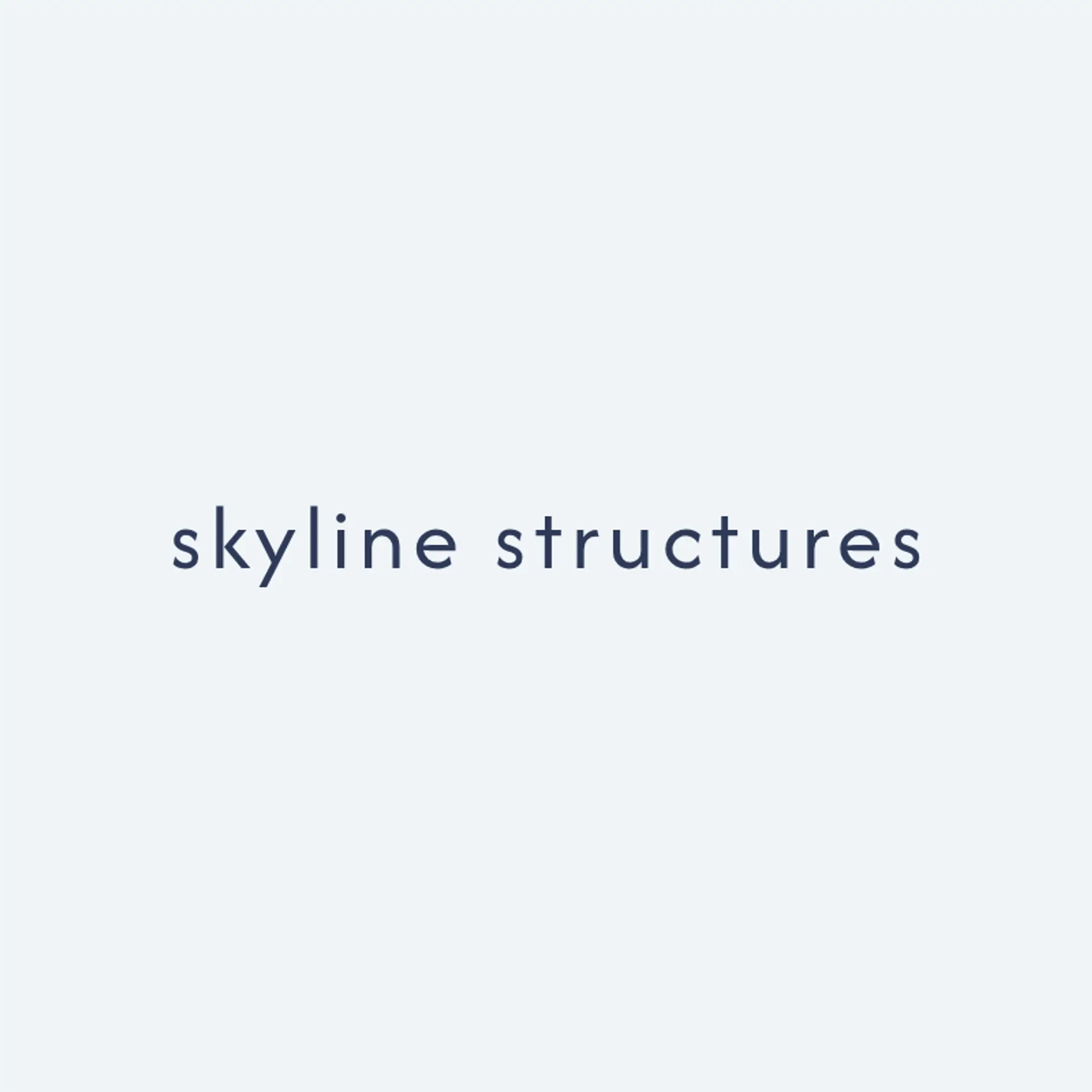 Skyline Structures logo for construction and landscaping