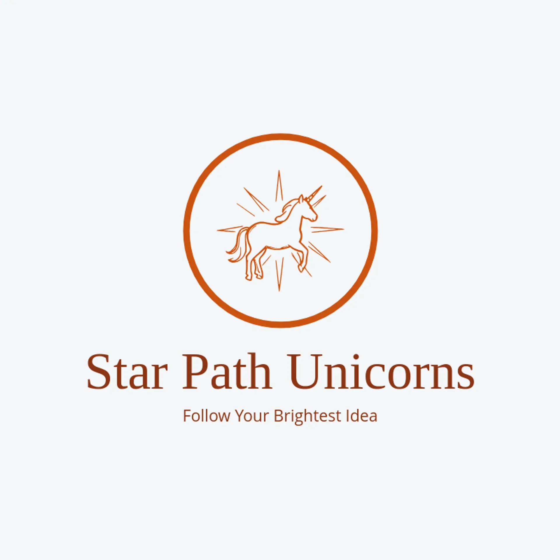 Star Path Unicorns logo for unicorn