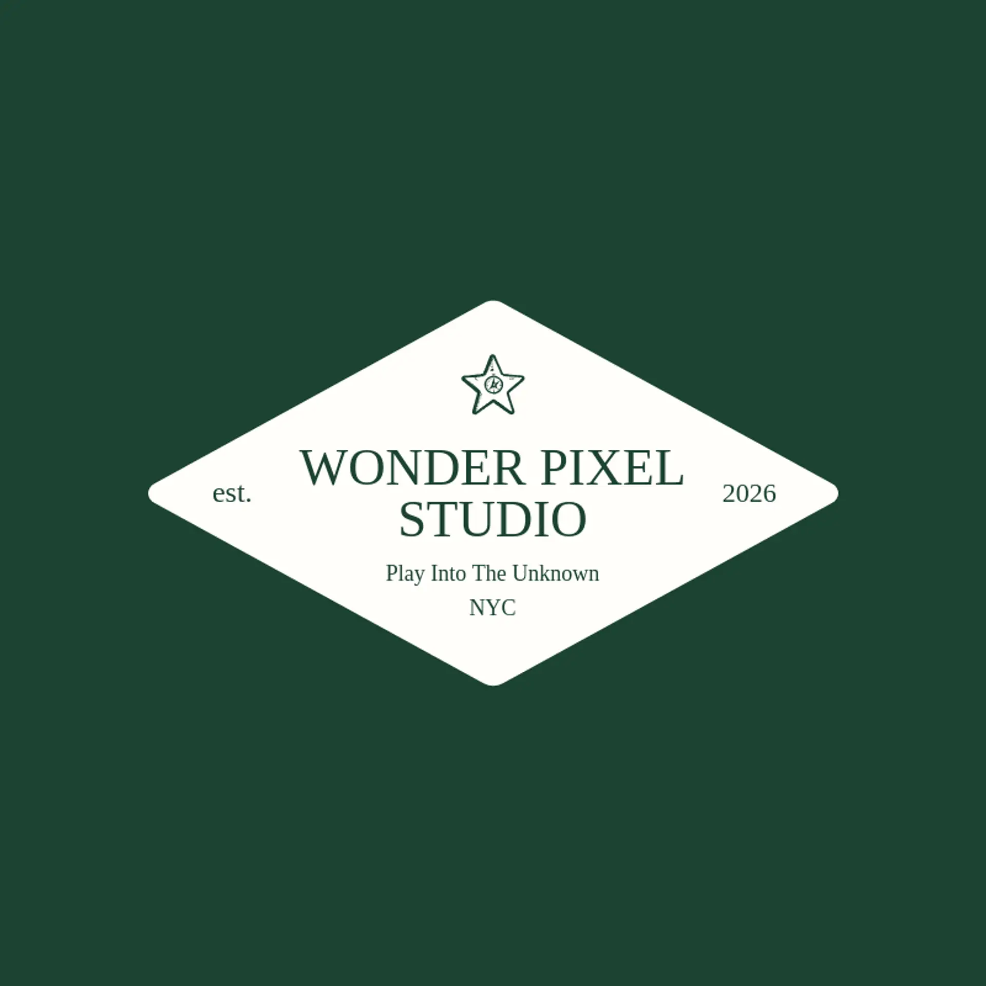 Wonder Pixel Studio logo for nintendo