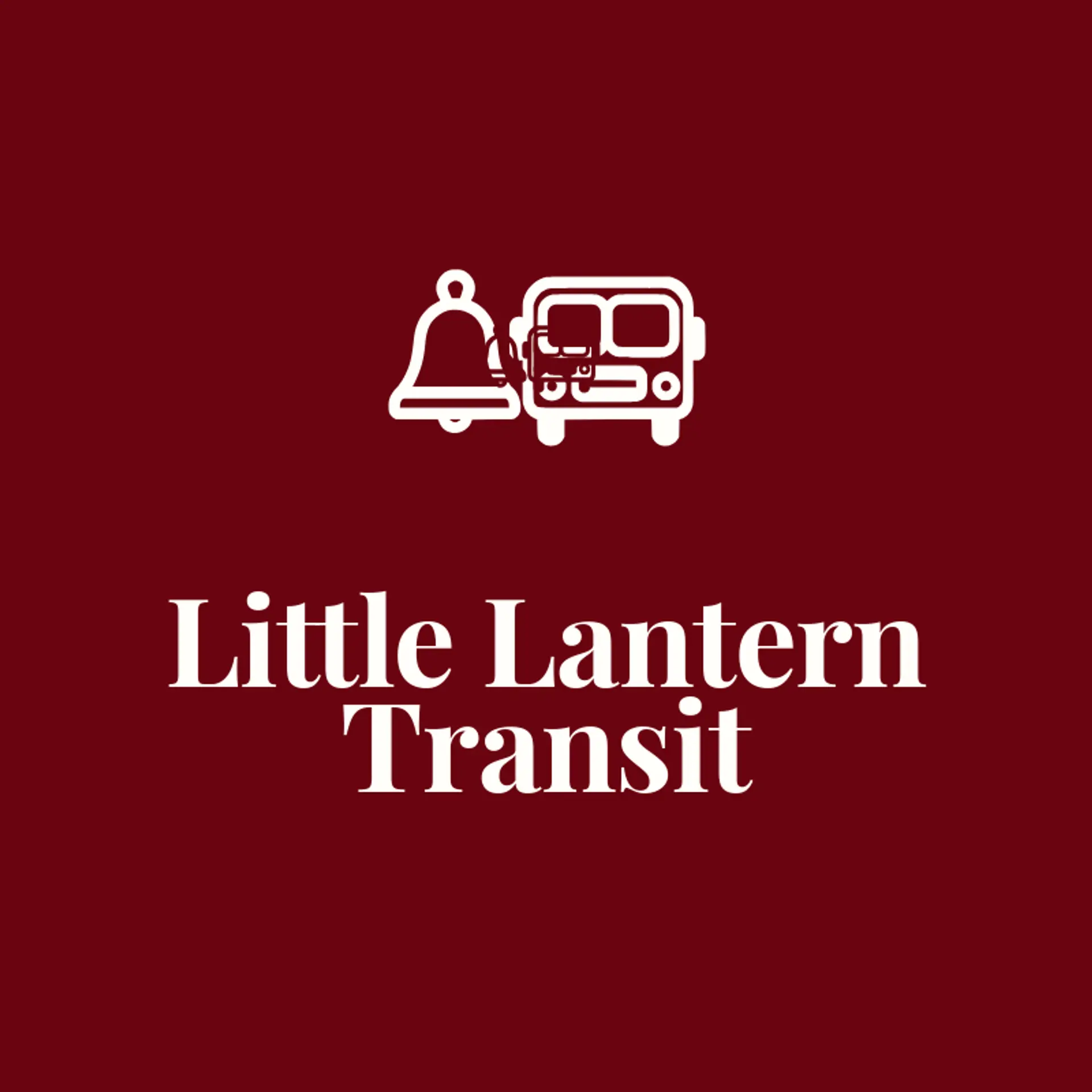 Little Lantern Transit logo for school bus