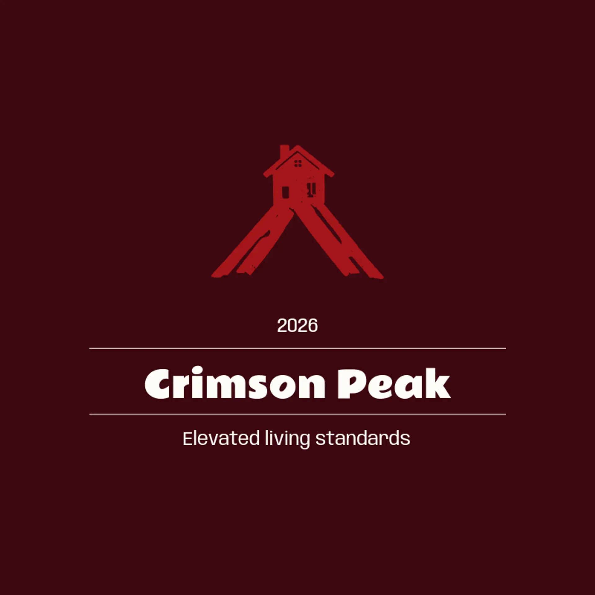 Crimson Peak logo for house