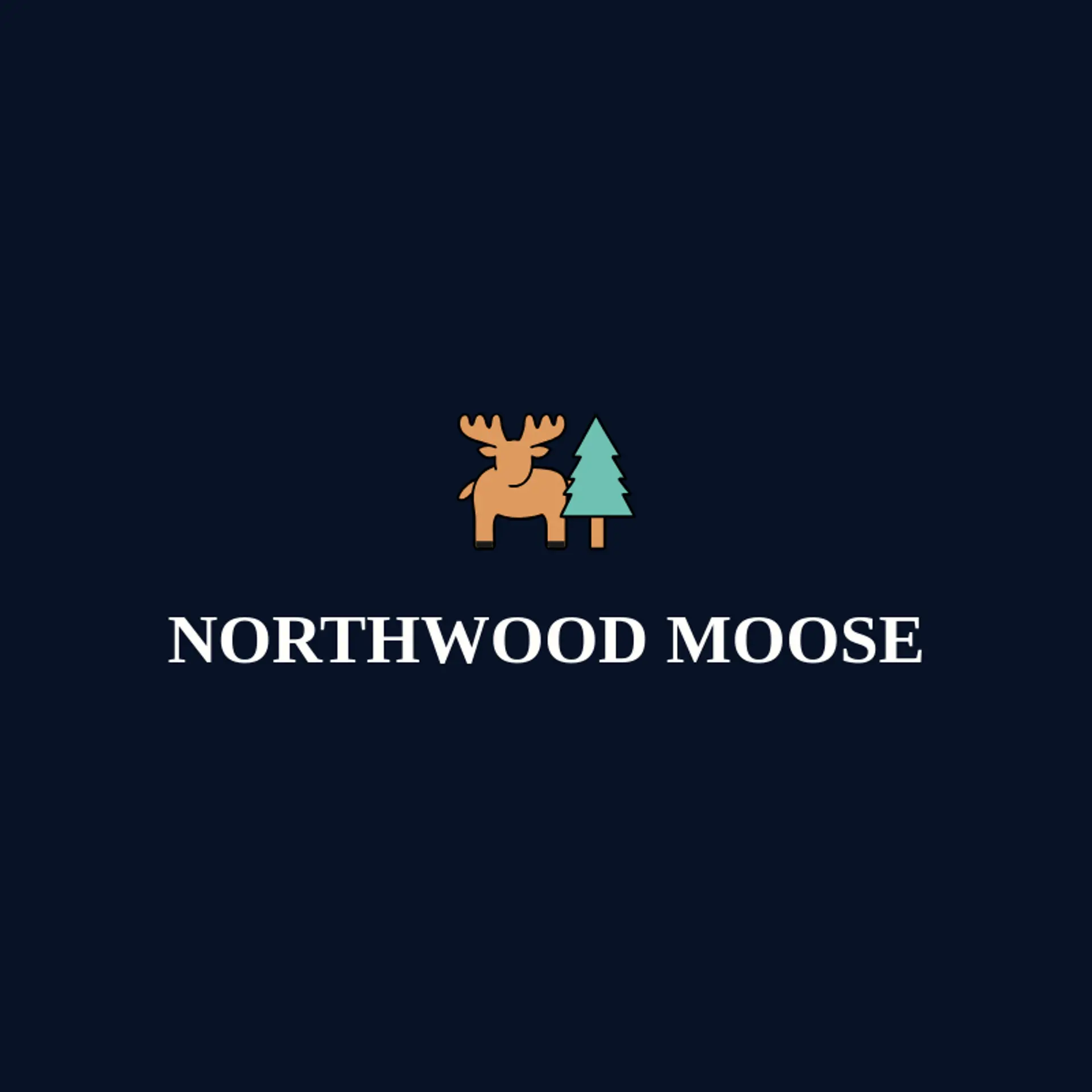Northwood Moose logo for moose