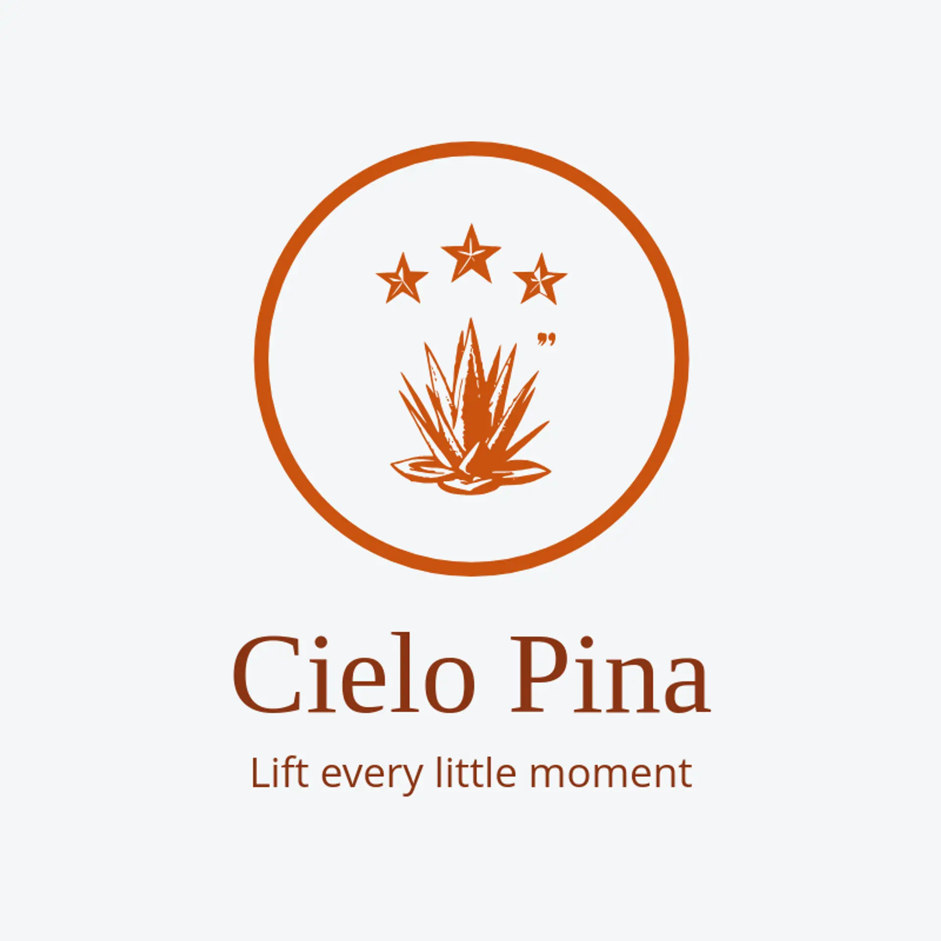 Cielo Pina logo for tequila