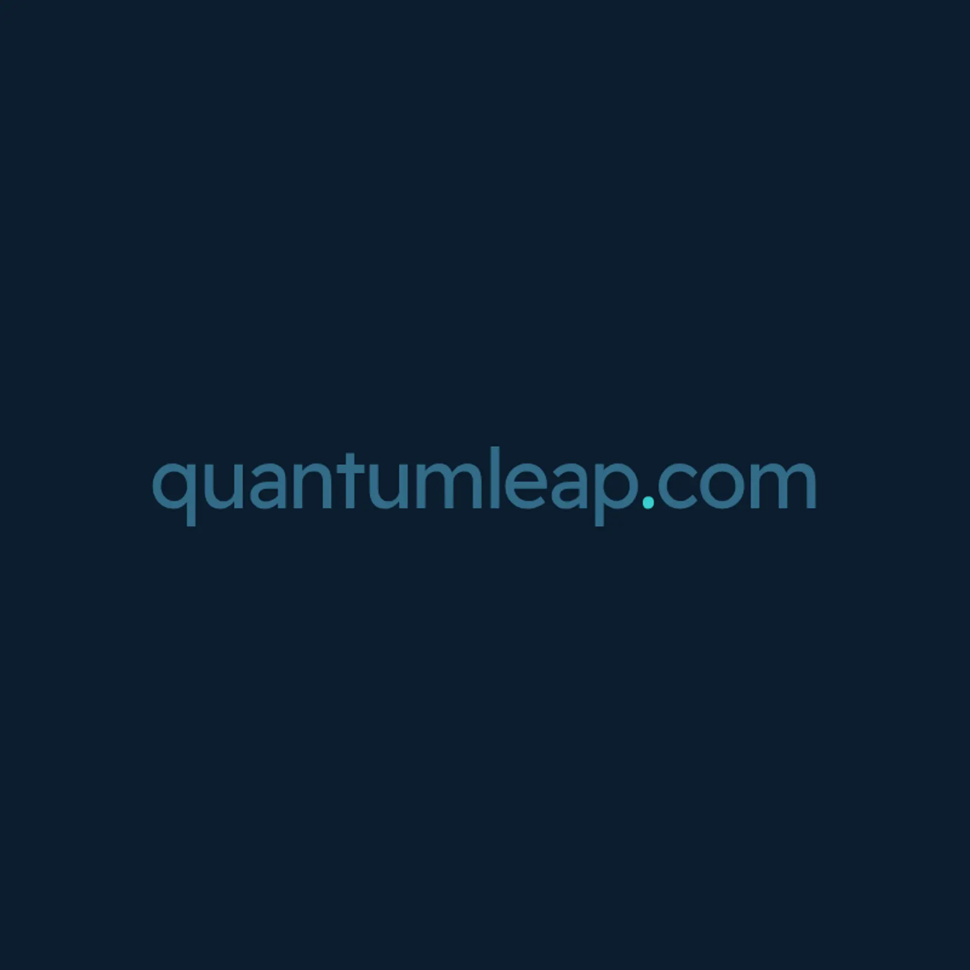 QuantumLeap logo for digital tech