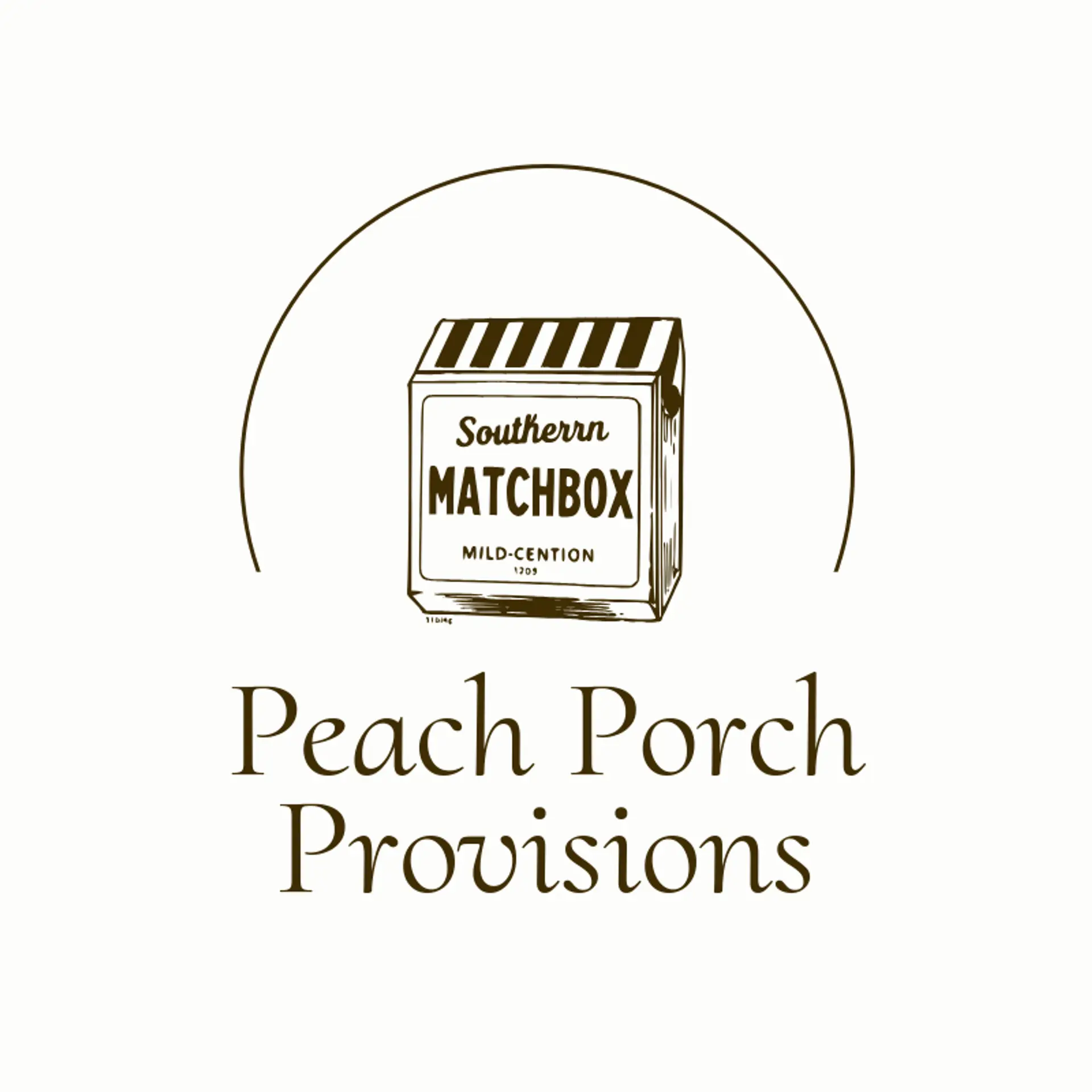 Peach Porch Provisions logo for southern