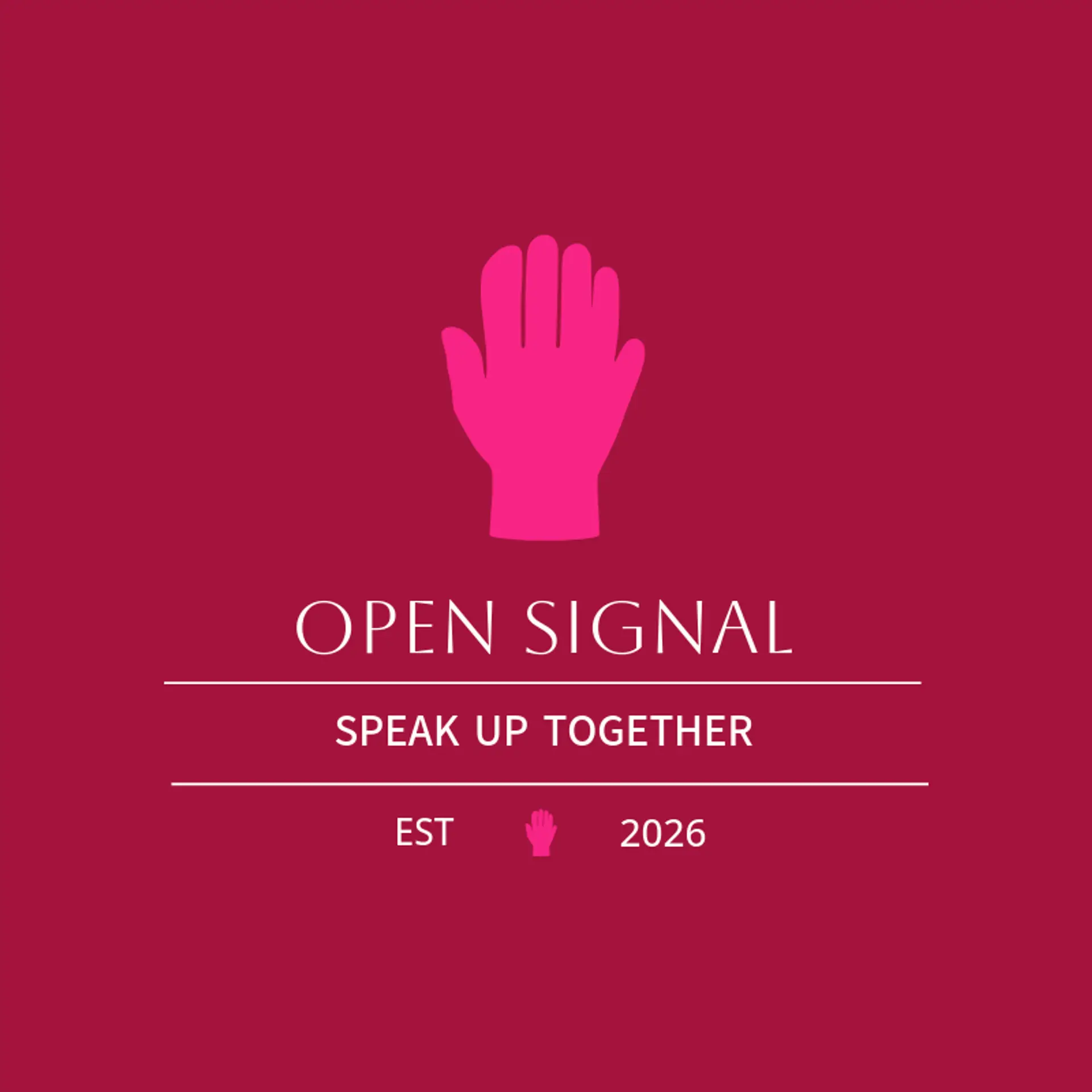 Open Signal logo for community