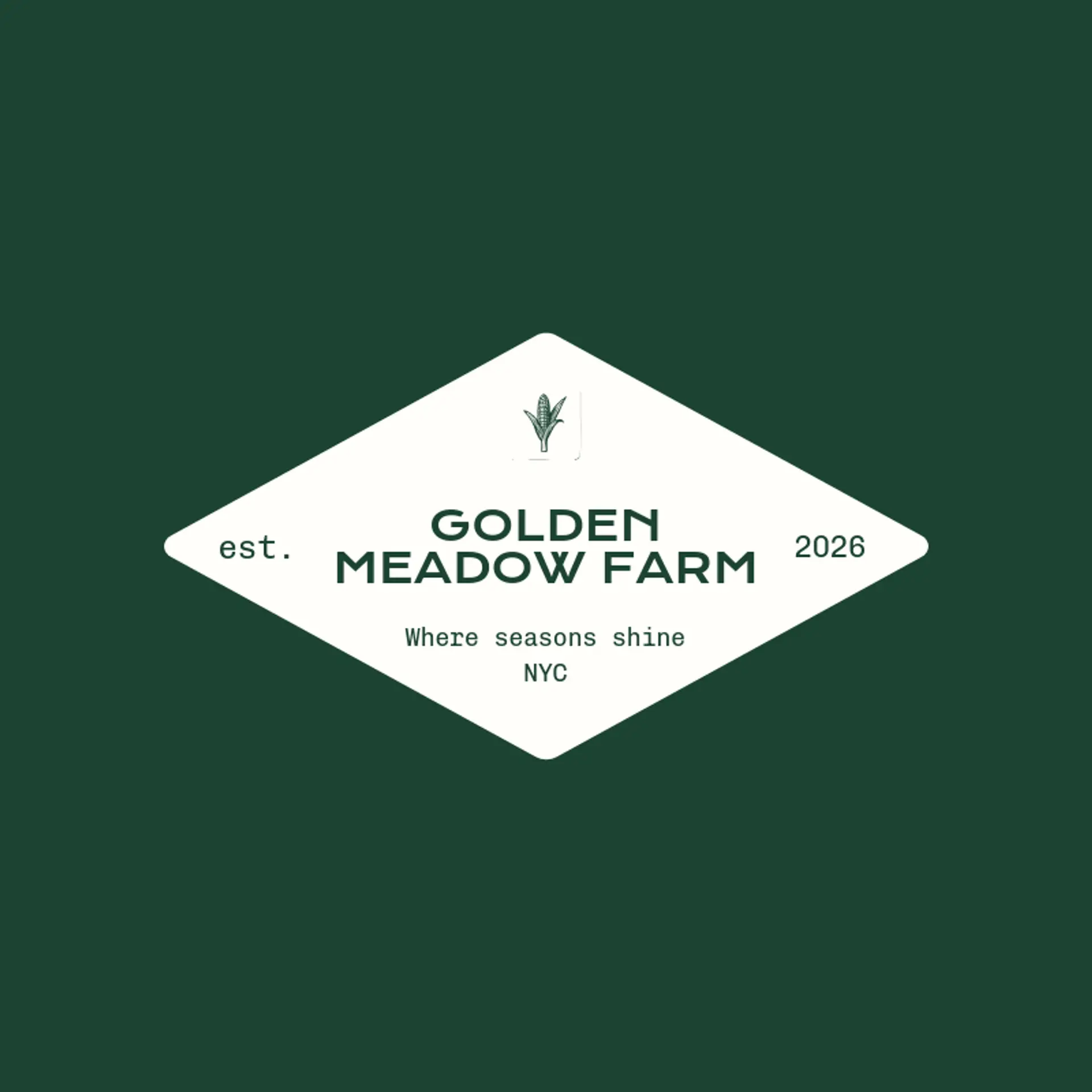 Golden Meadow Farm logo for farm
