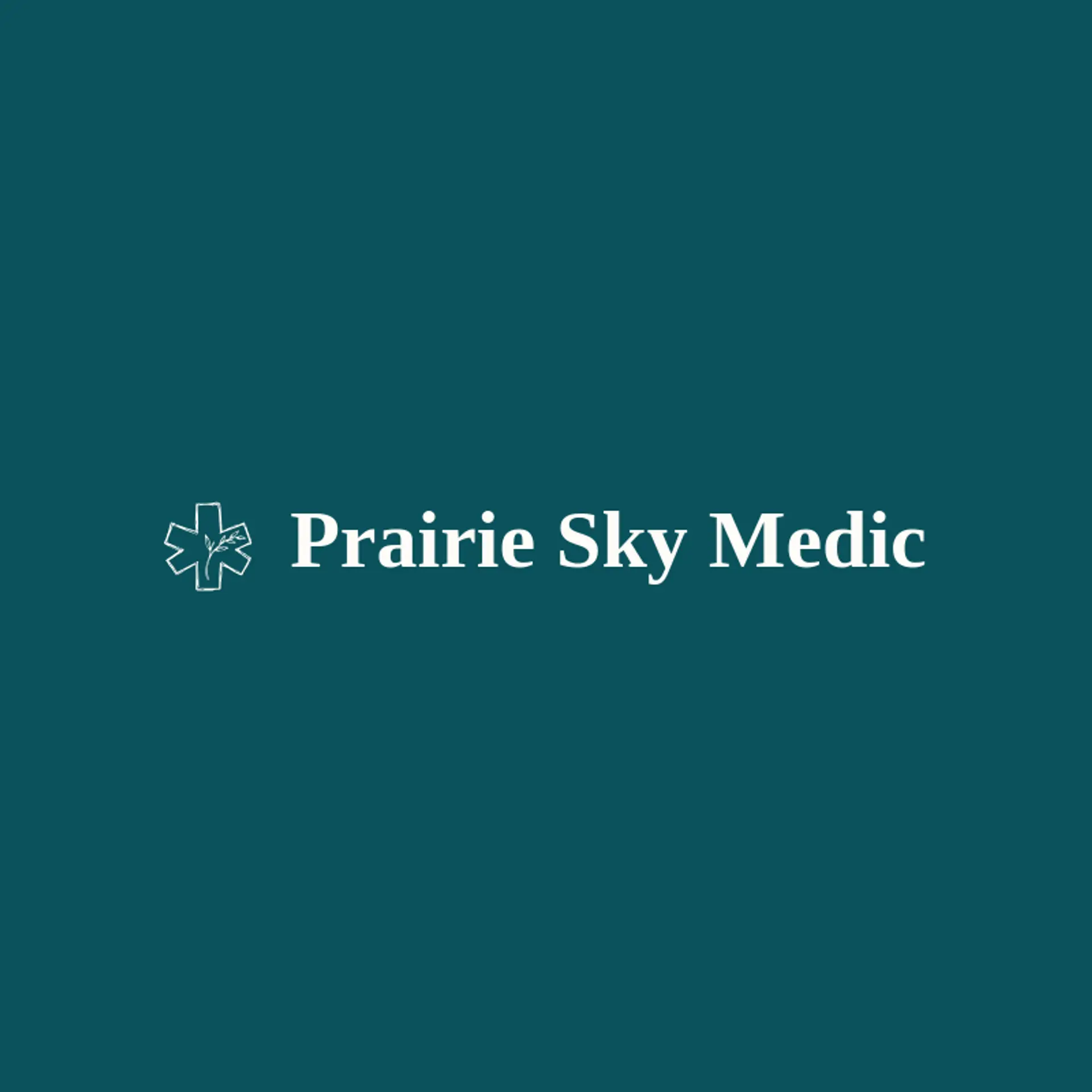 Prairie Sky Medic logo for medic
