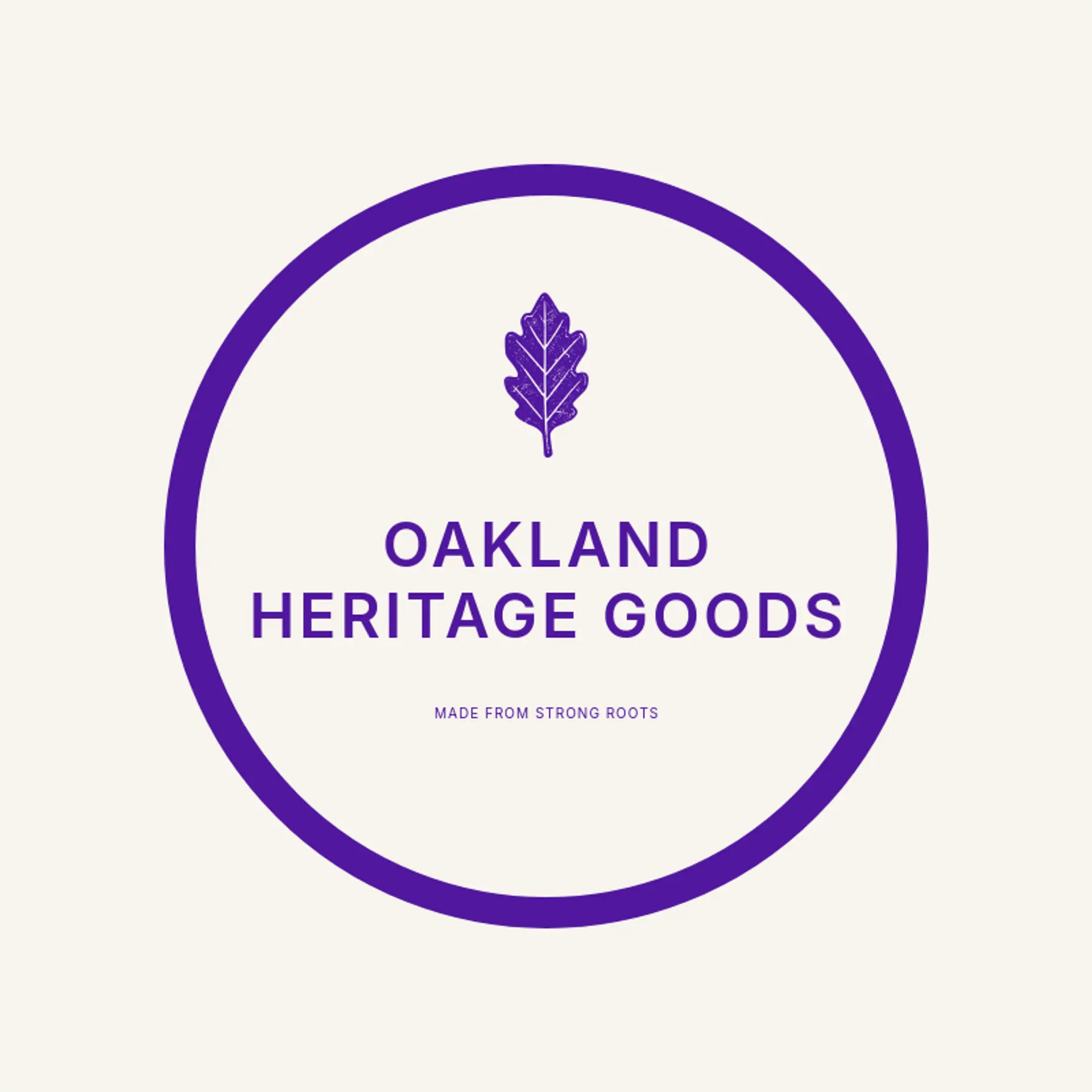Oakland Heritage Goods logo for american