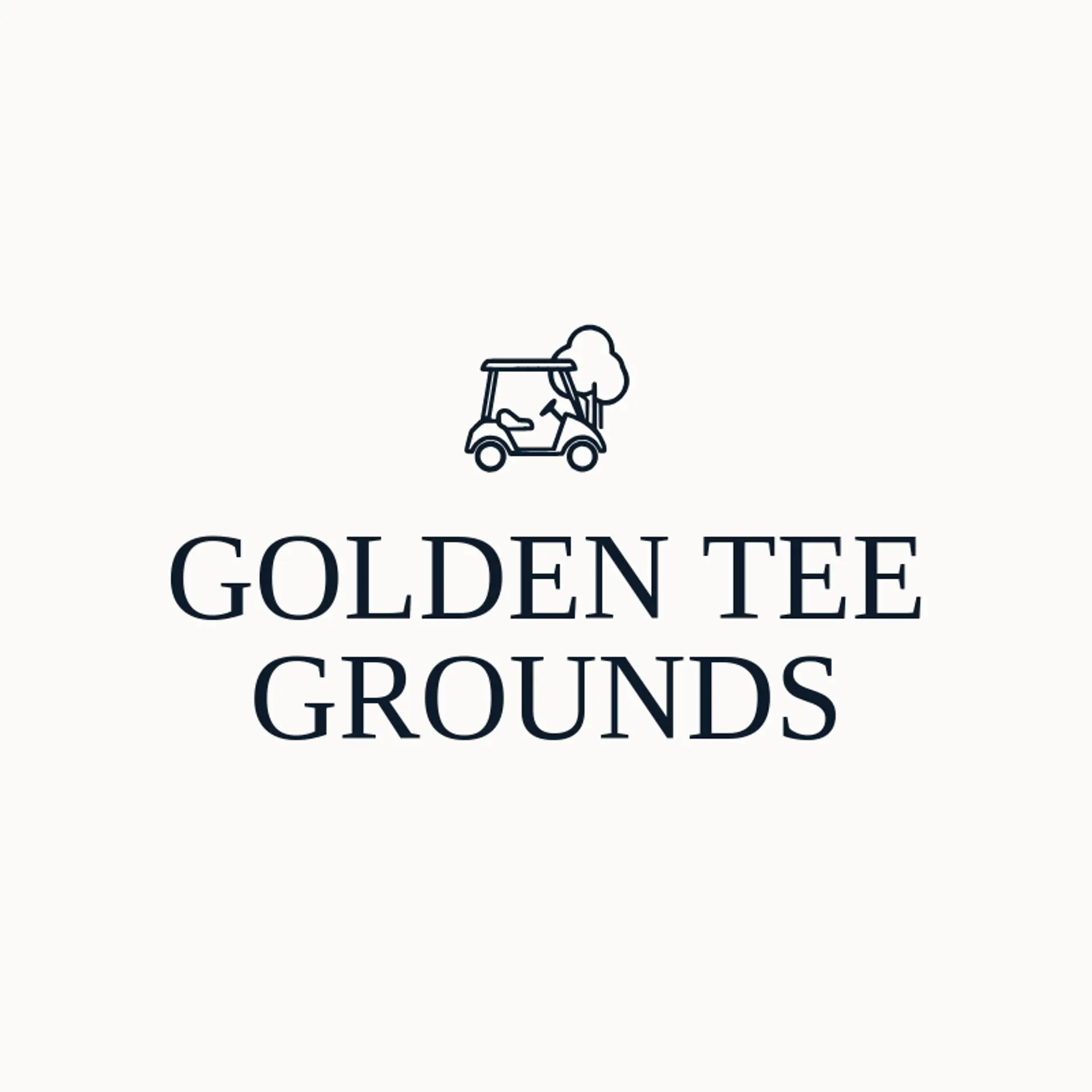 Golden Tee Grounds logo for golf course