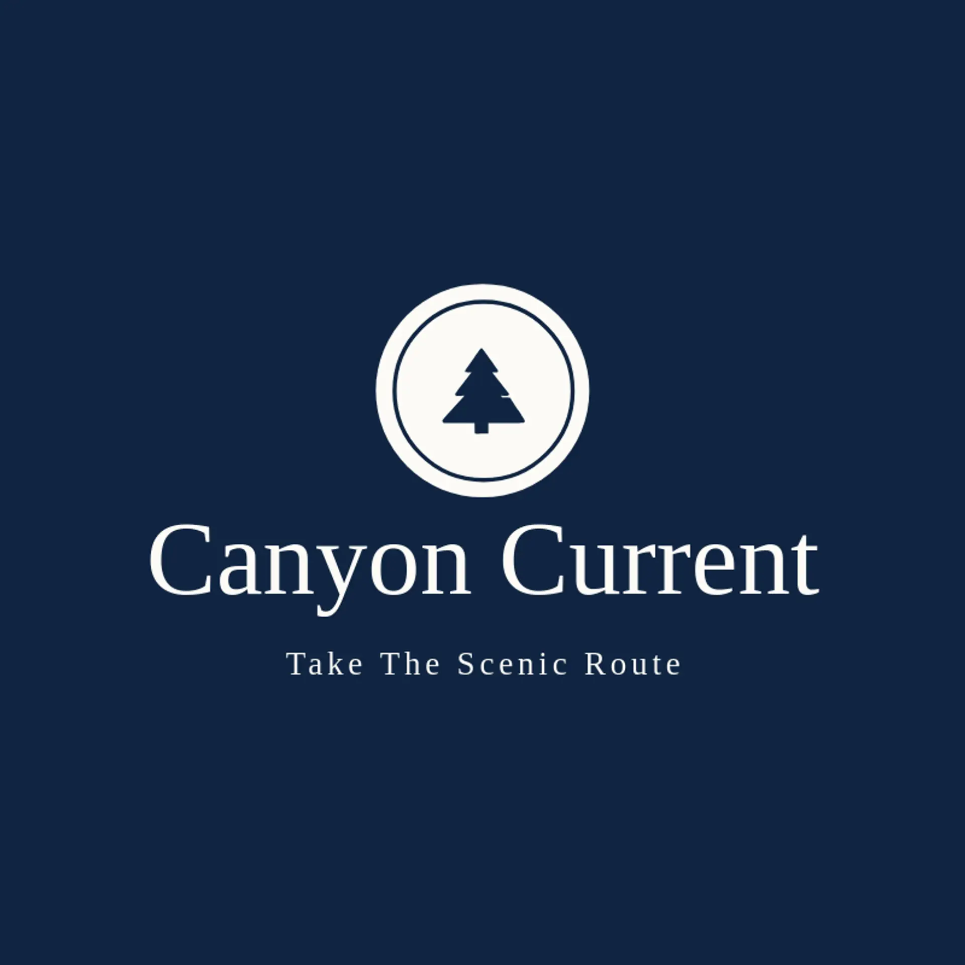 Canyon Current logo for river