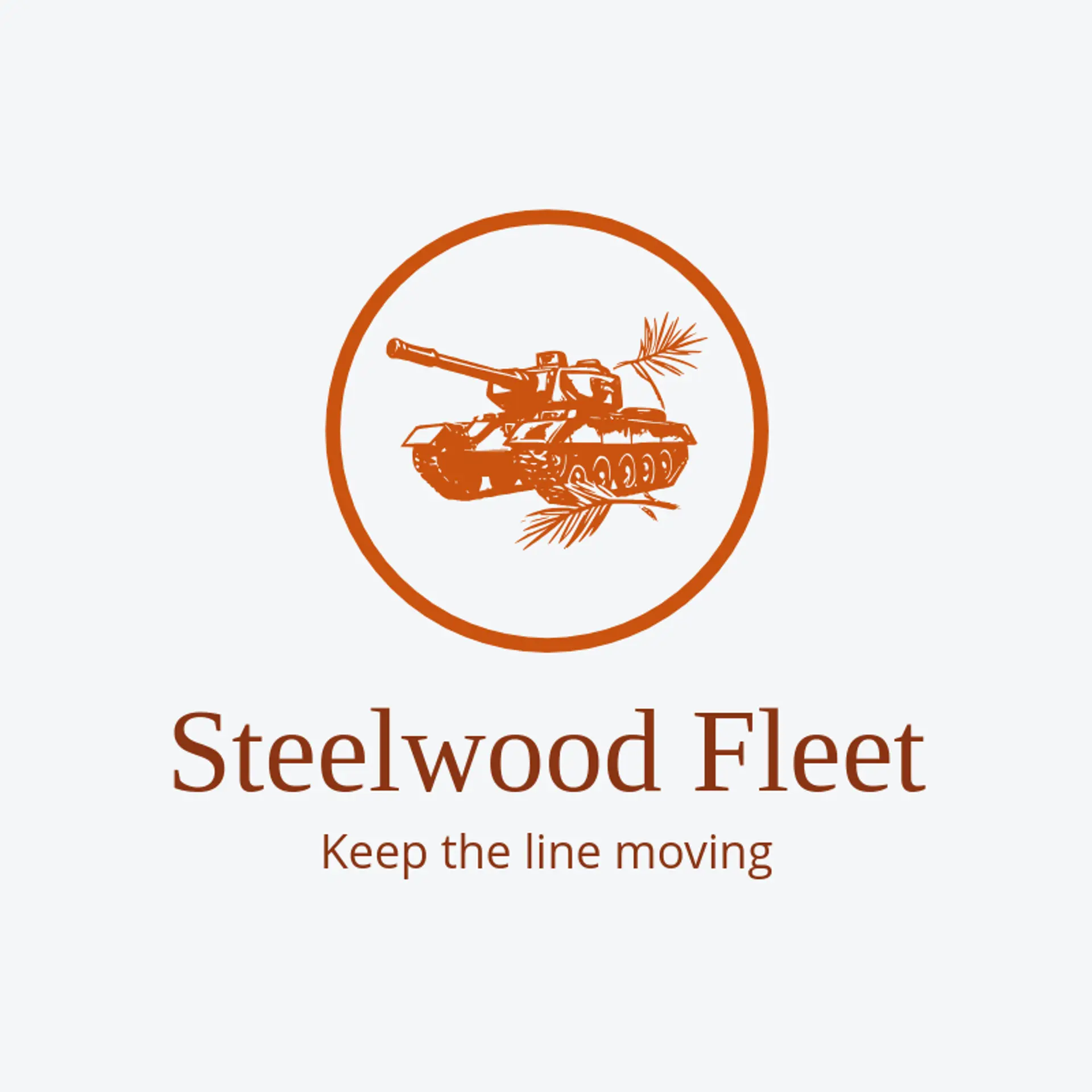Steelwood Fleet logo for tank