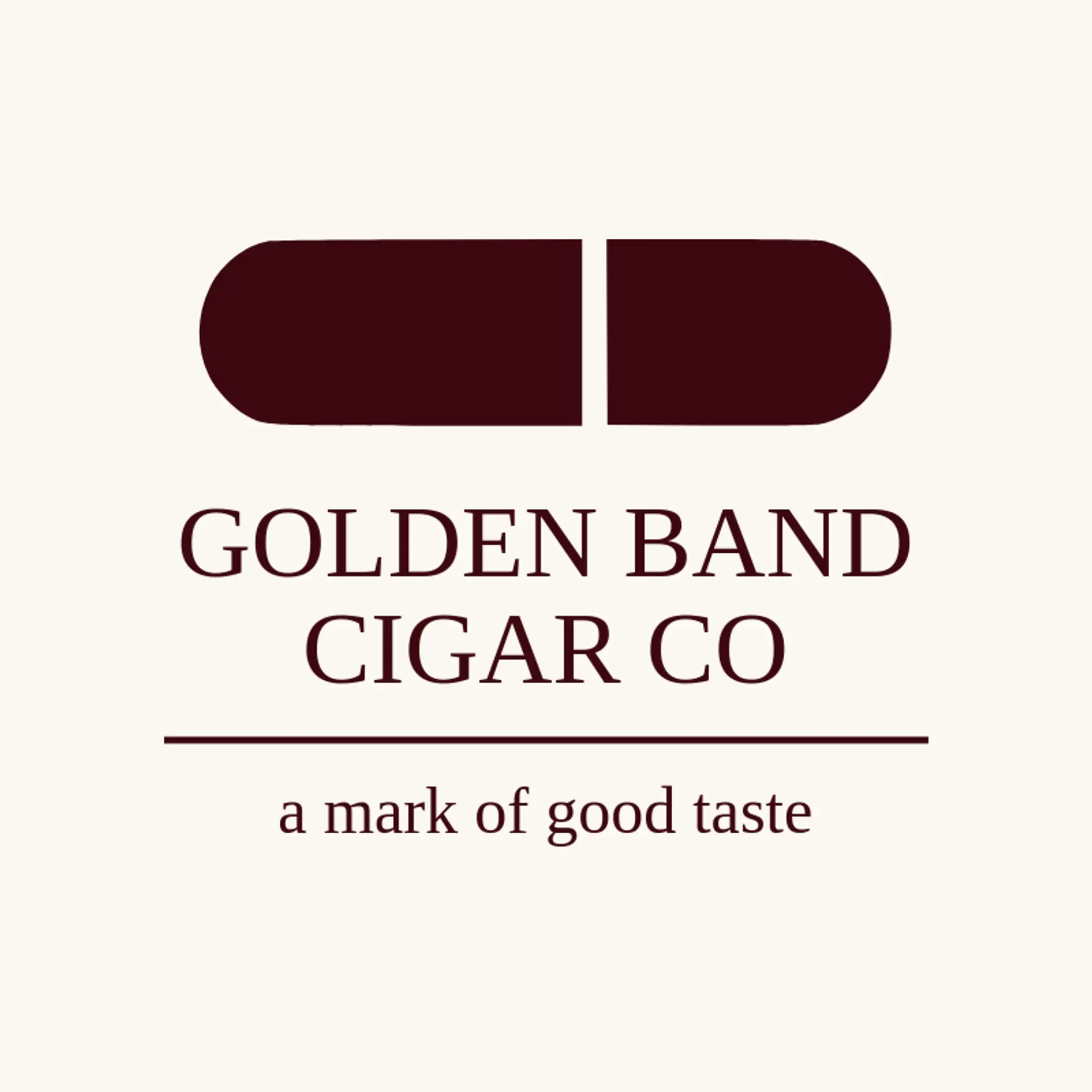 Golden Band Cigar Co logo for cigar