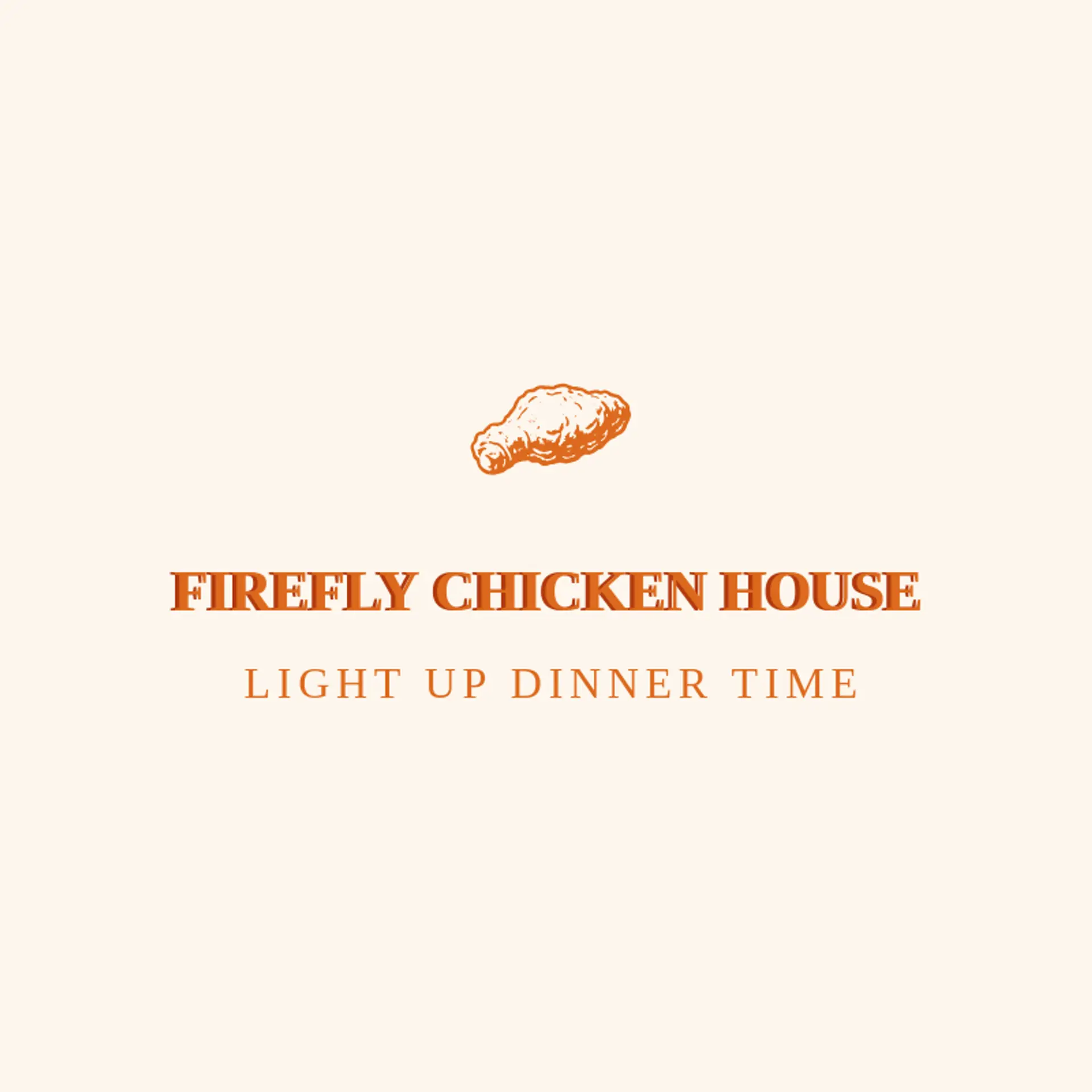 Firefly Chicken House logo for fried chicken