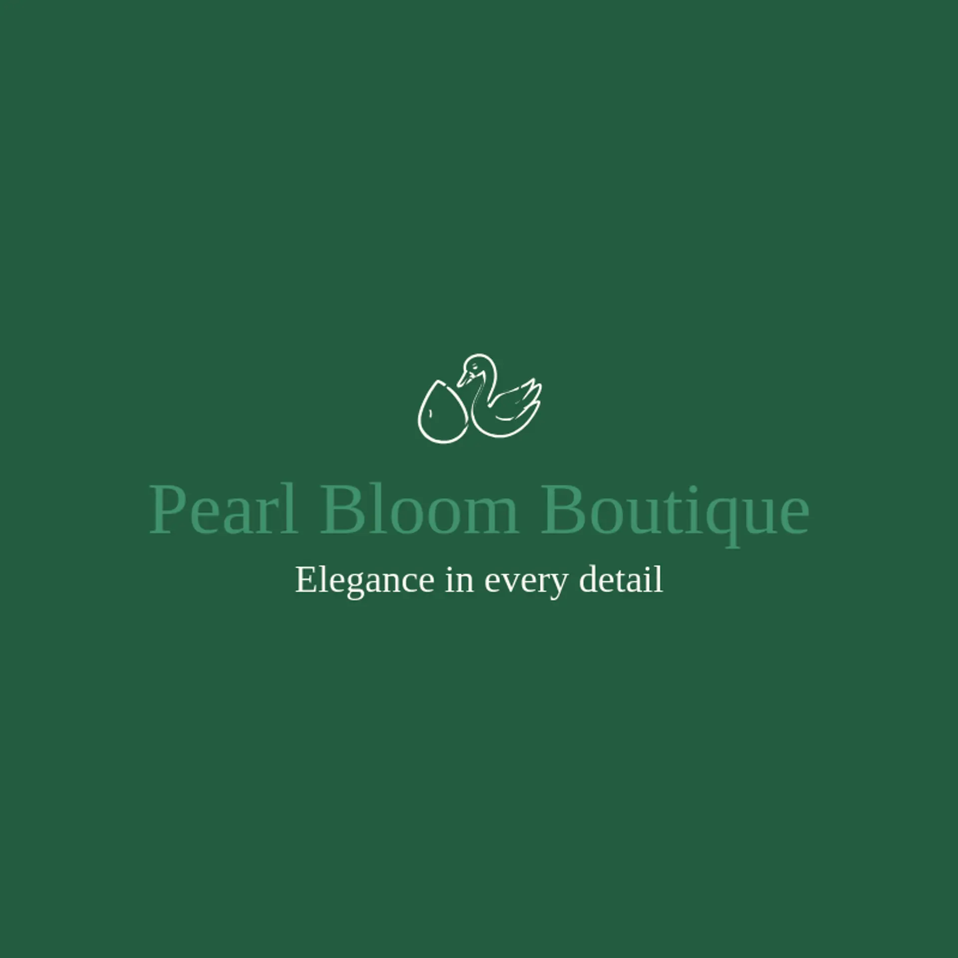Pearl Bloom Boutique logo for pearl