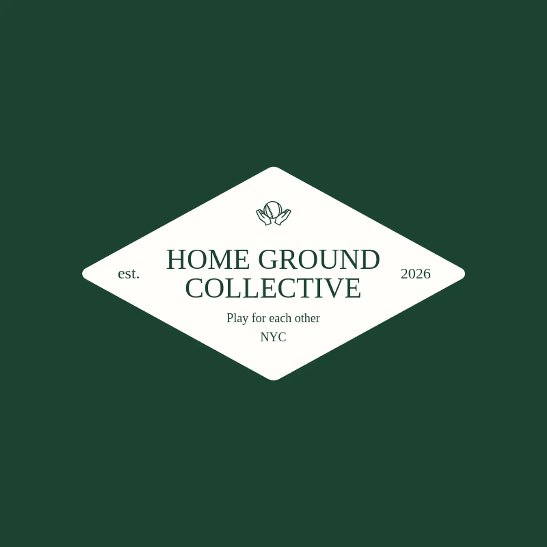 Home Ground Collective logo for cricket team