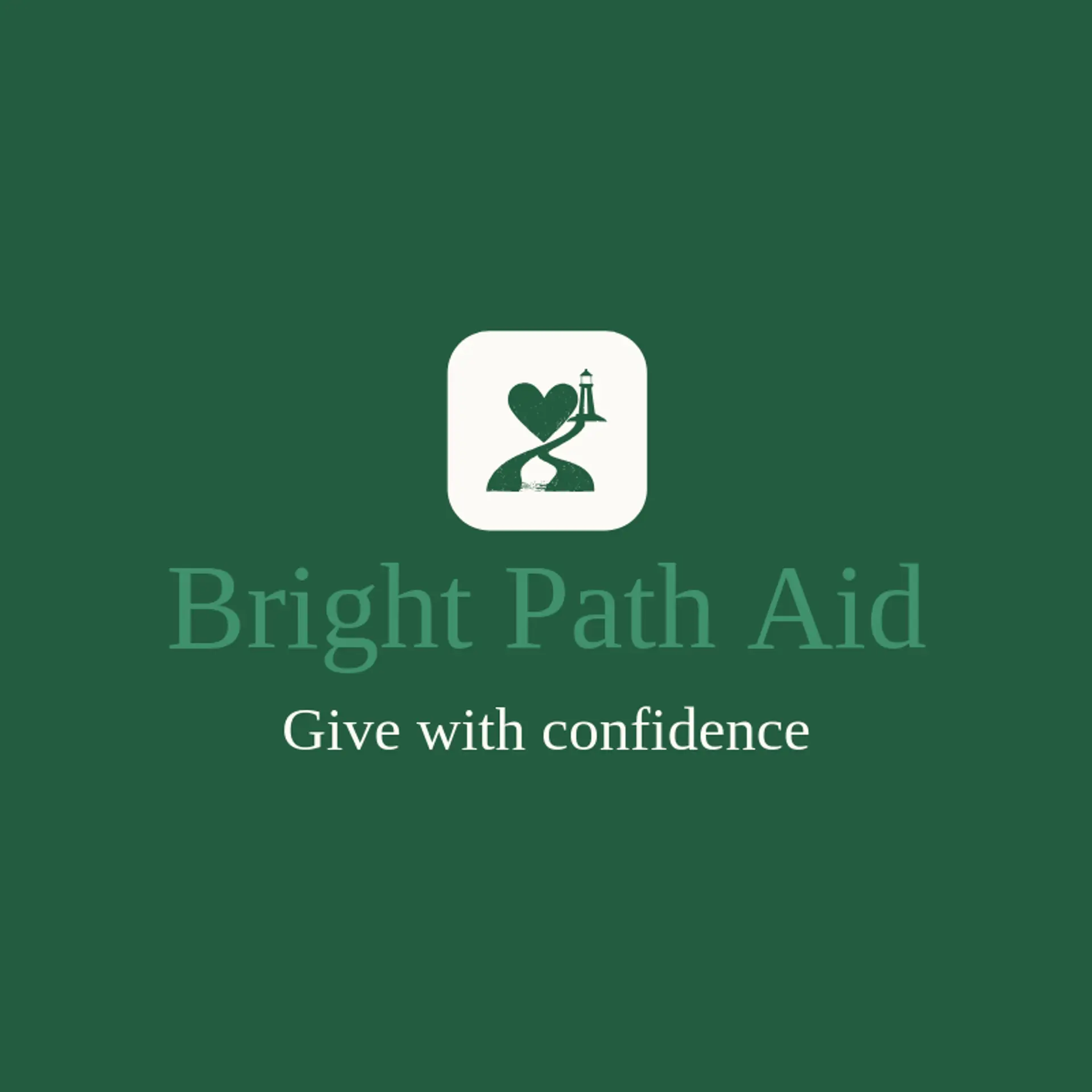 Bright Path Aid logo for donation