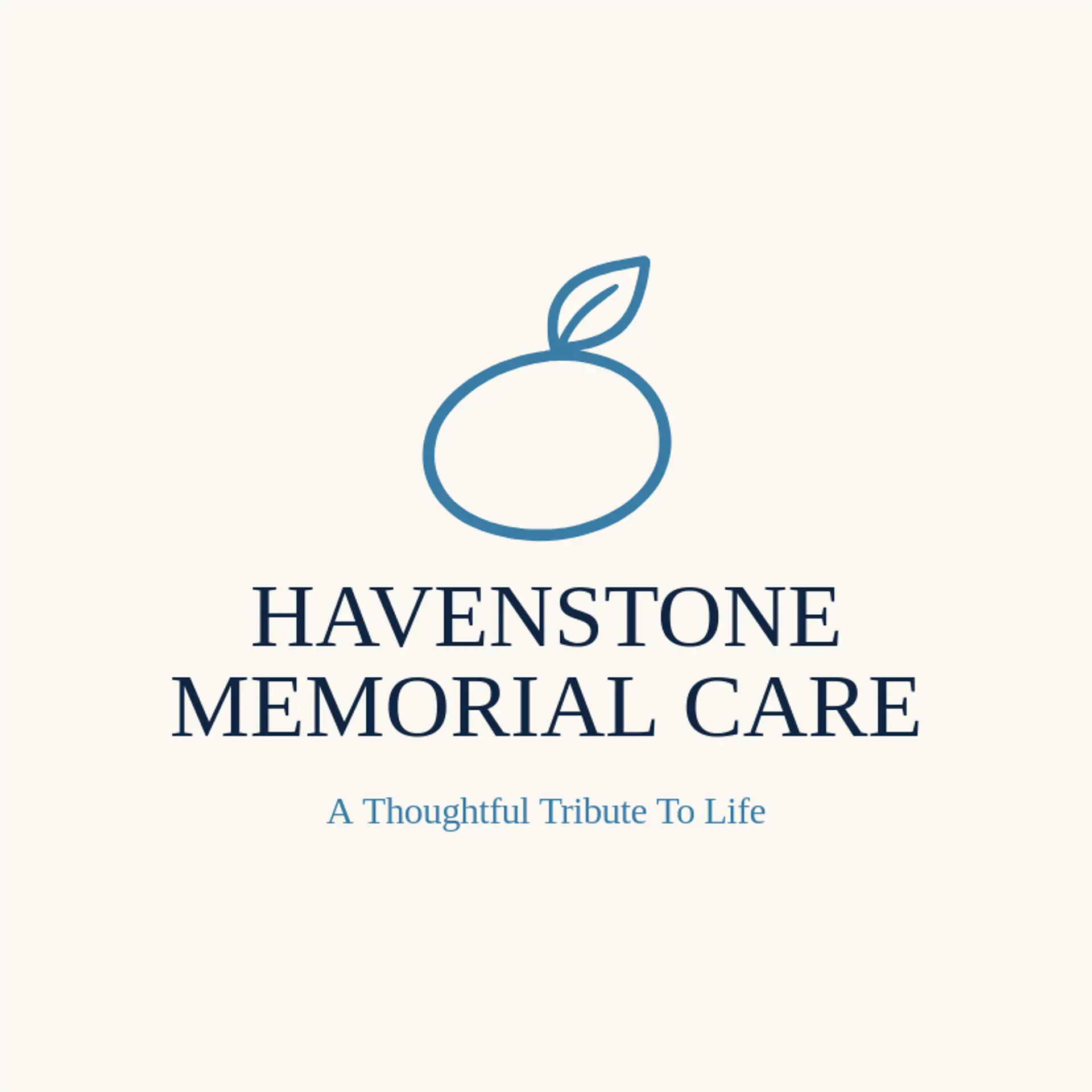 Havenstone Memorial Care logo for funeral home